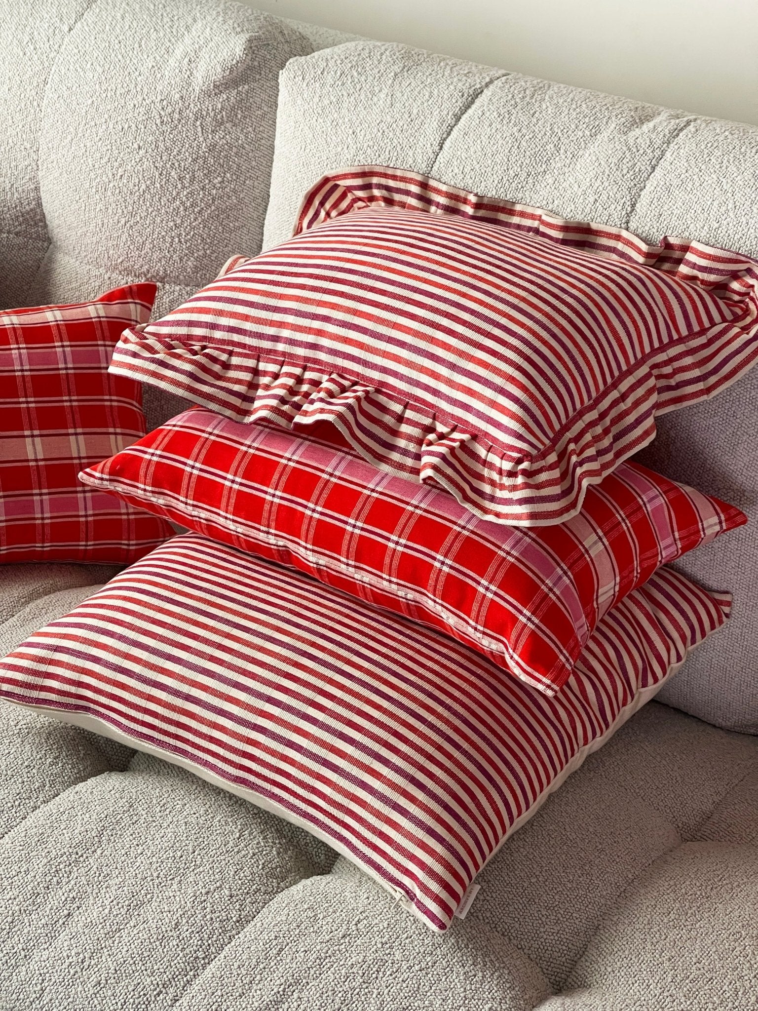 Archive New York Camila & Elina Red Pillows - Image 2