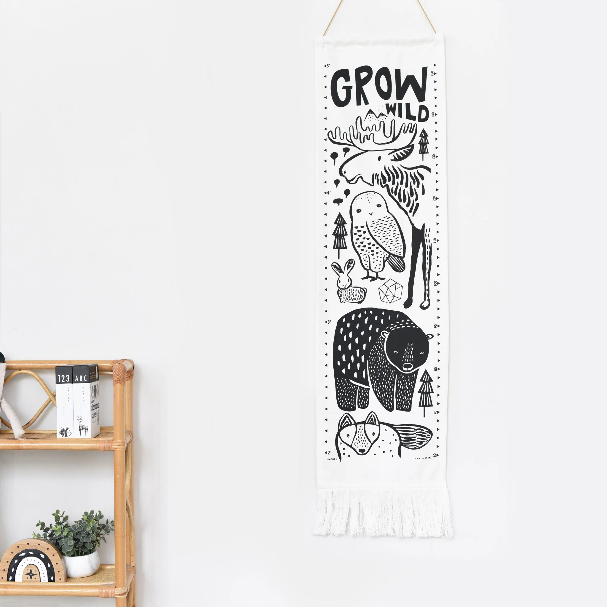Wee Gallery Canvas Growth Chart - Nordic - Image 4