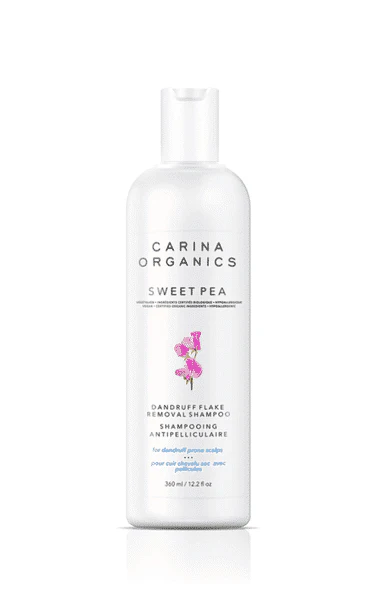 Carina Organics Sweet Pea Natural Dandruff Shampoo