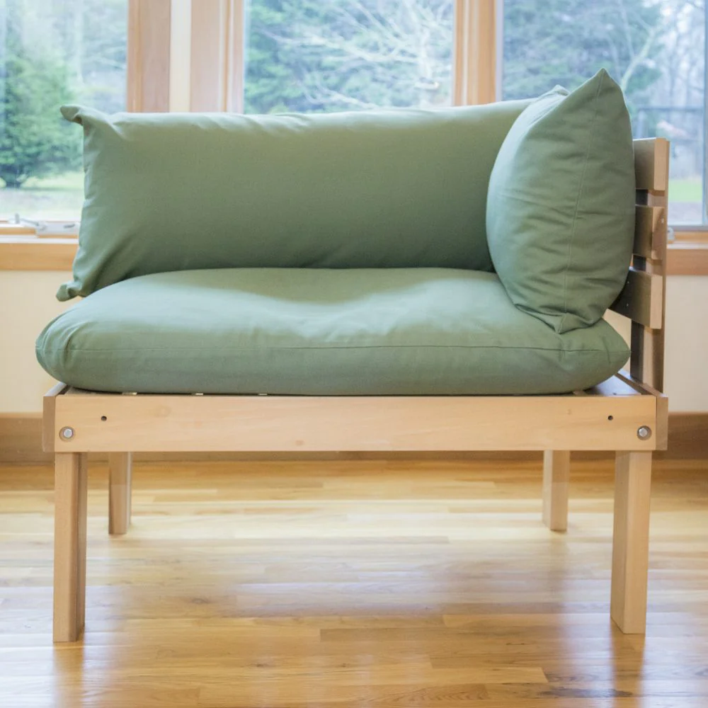 Carolina Morning Eco Square Cushion
