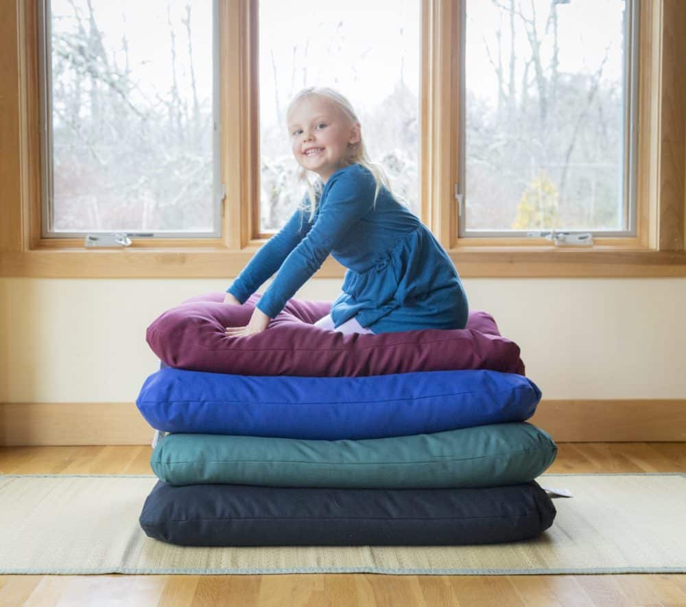 Carolina Morning Zabuton Meditation Mat - Image 3