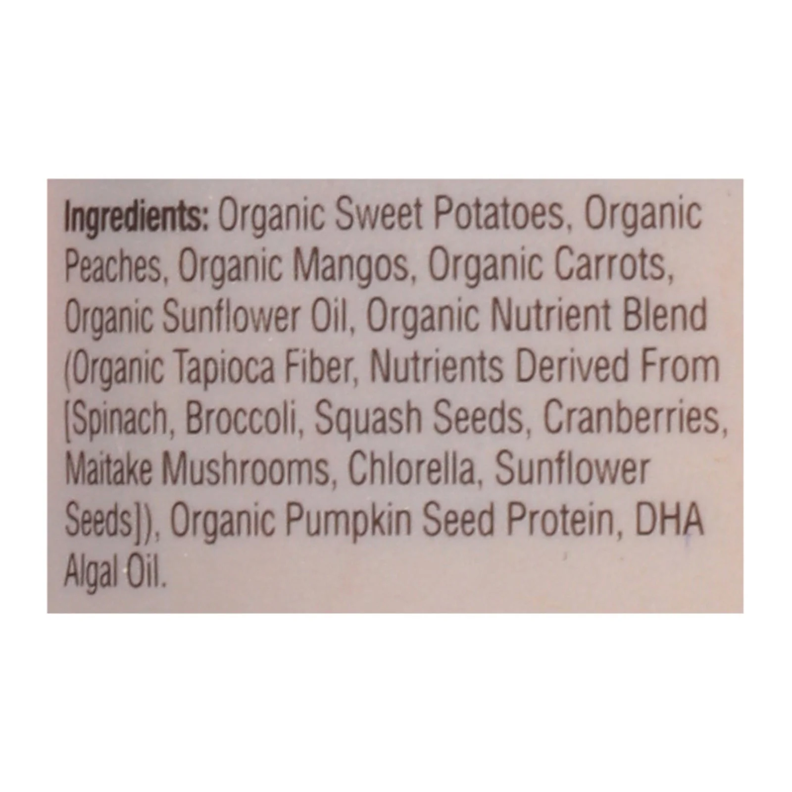 Cerebelly Sweet Pot Peach Mango Puree 4 Oz Pouch - Case of 6 - Image 3