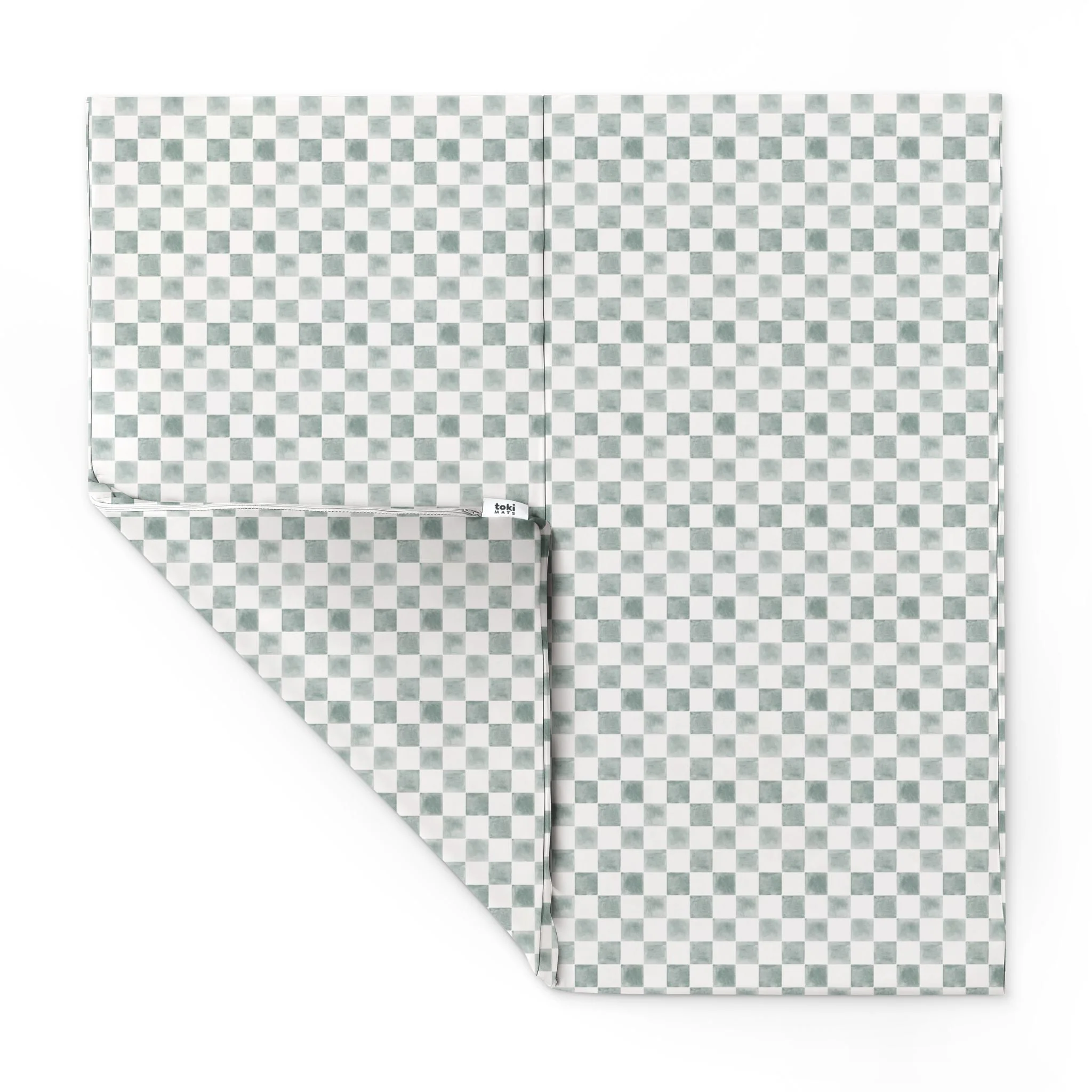 Toki Mats Checker Matcha Vegan Leather Mat - Image 7
