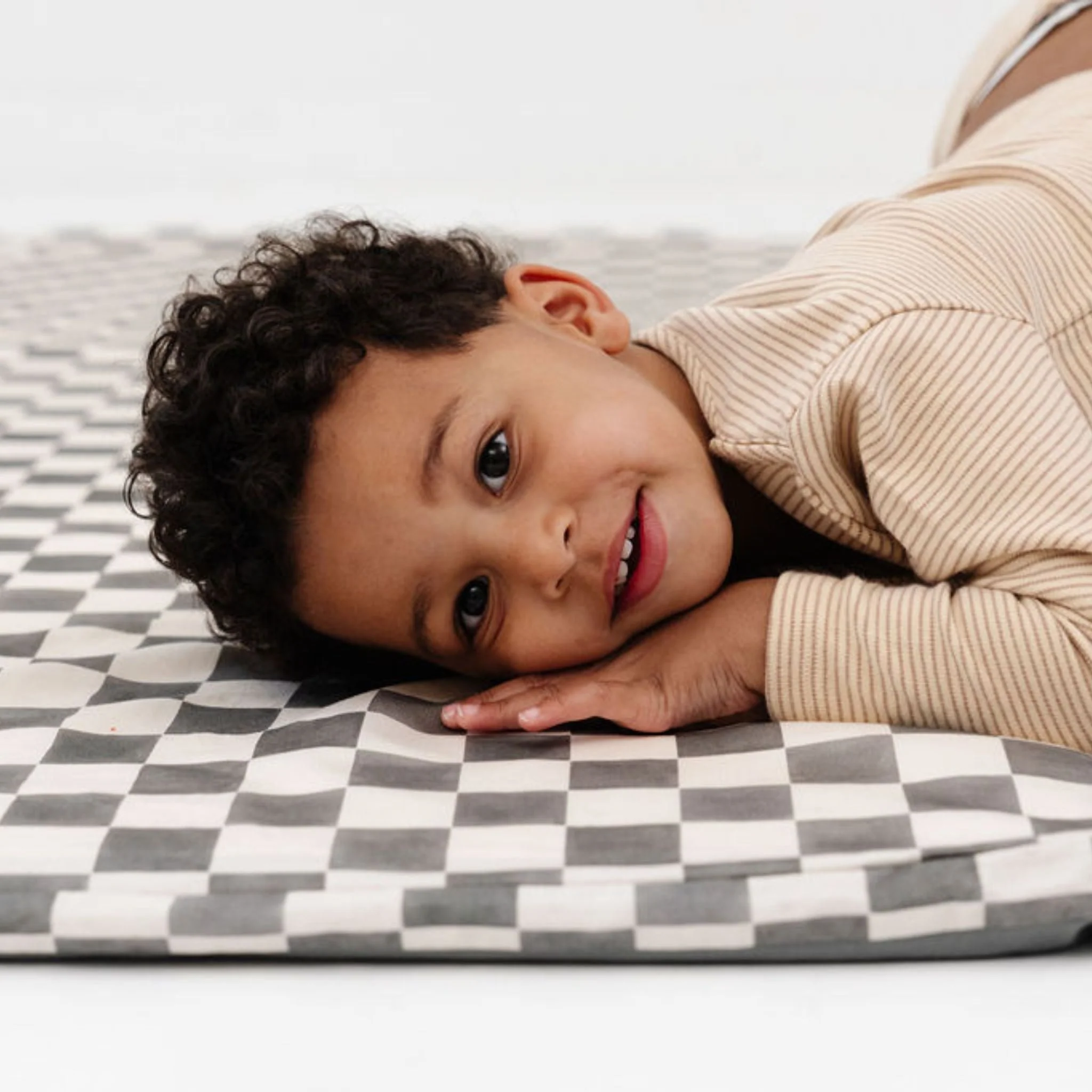 Toki Mats Checker Pepper Organic Cotton Mat - Image 3