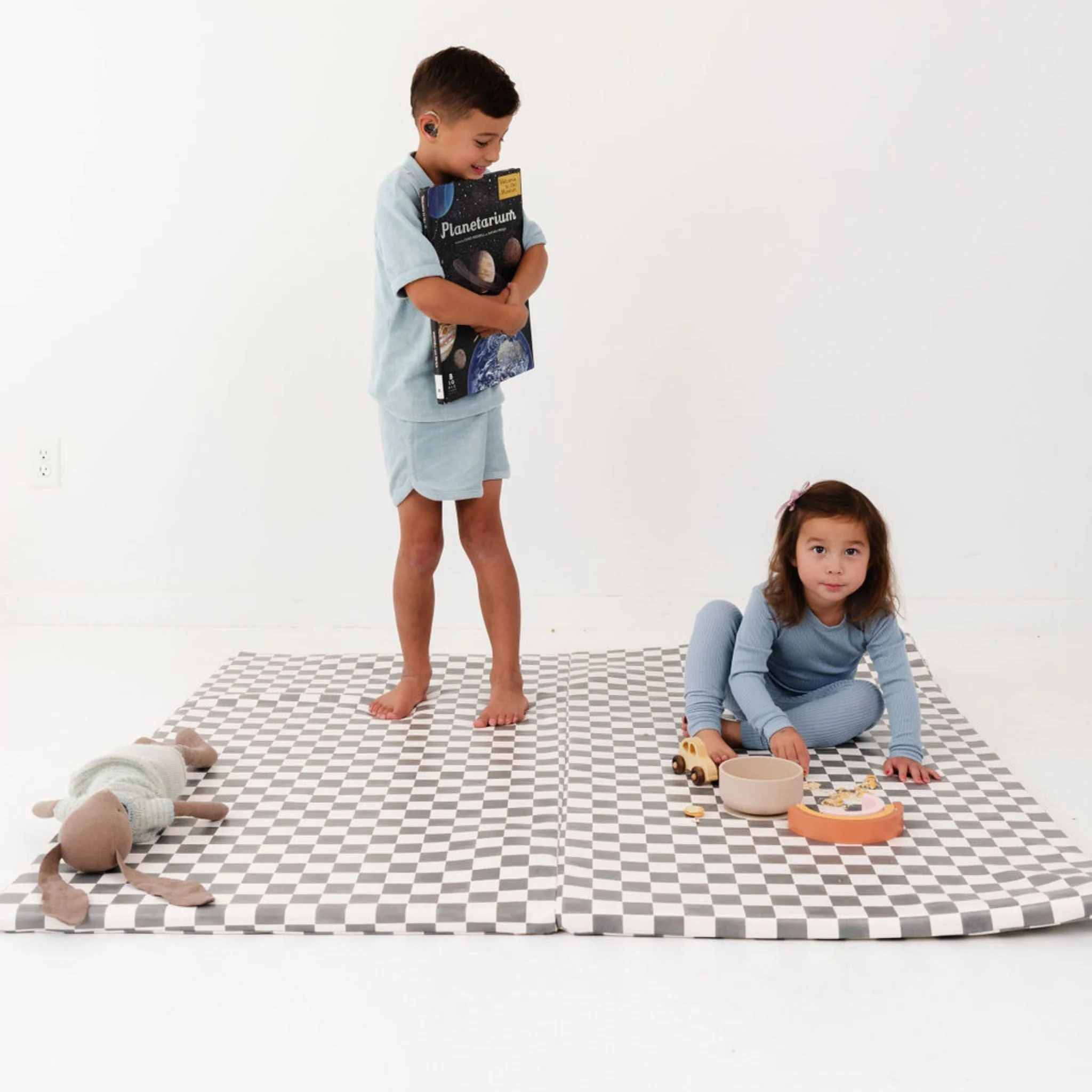 Toki Mats Checker Pepper Vegan Leather Mat - Image 6