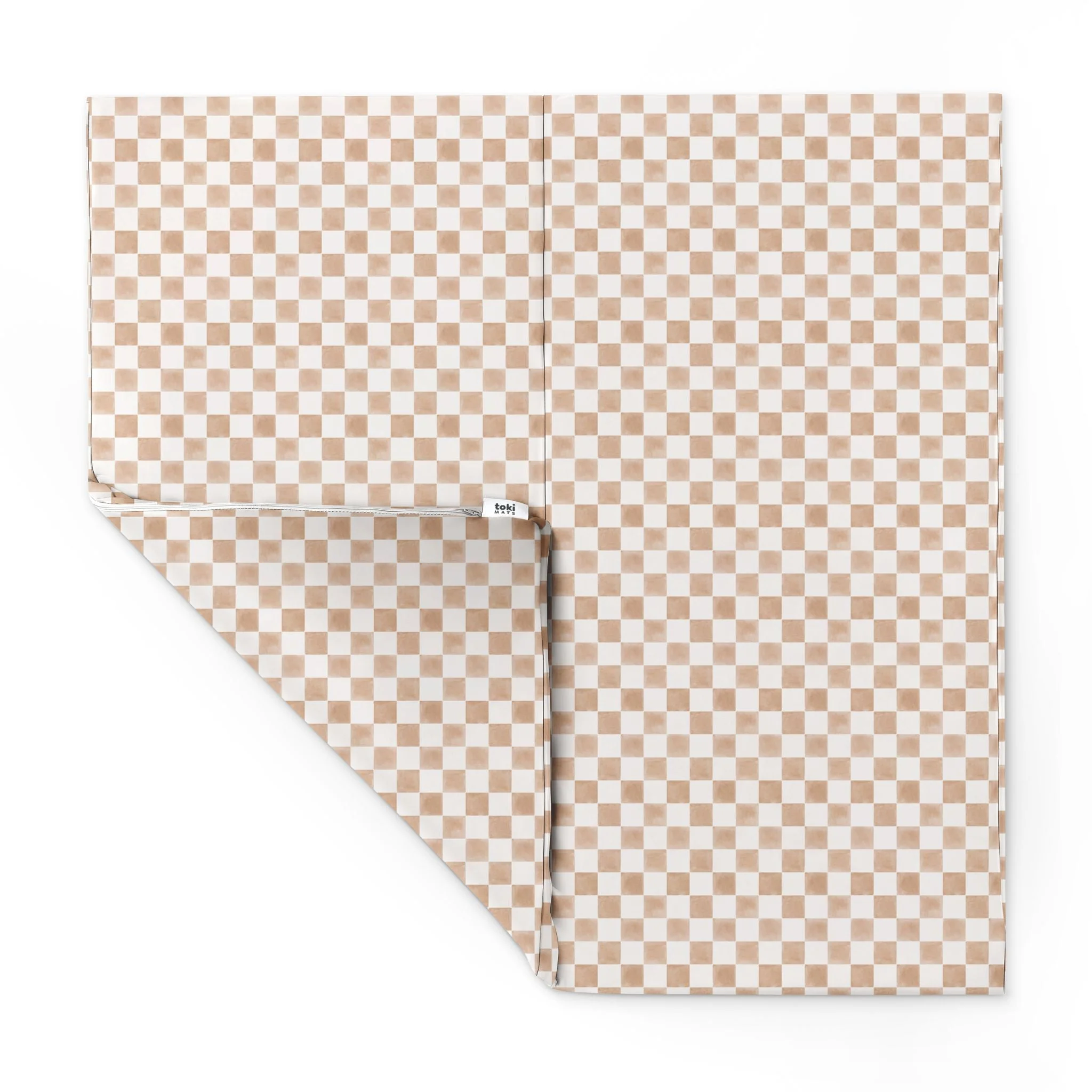 Toki Mats Checker Toffee Vegan Leather Mat - Image 7