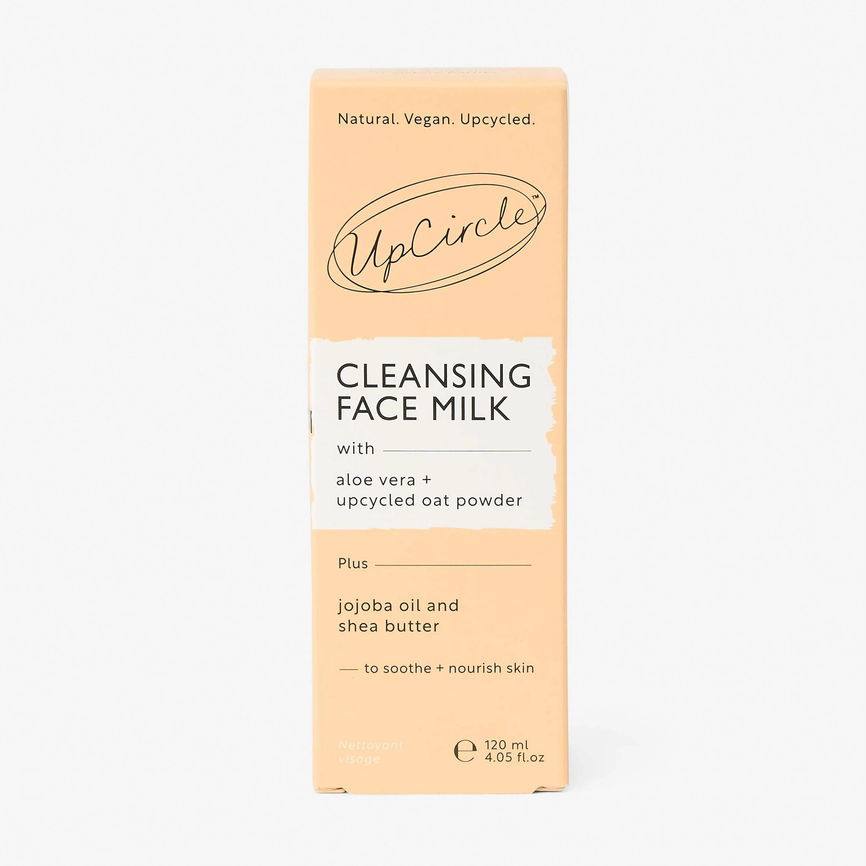 UpCircle Cleansing Face Milk with Oat Powder + Aloe Vera - Image 2