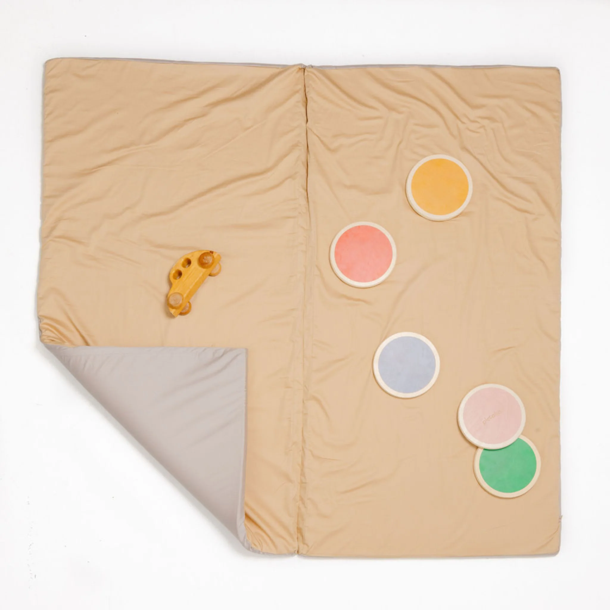 Toki Mats Cloud + Sandcastle Organic Cotton Mat - Image 2
