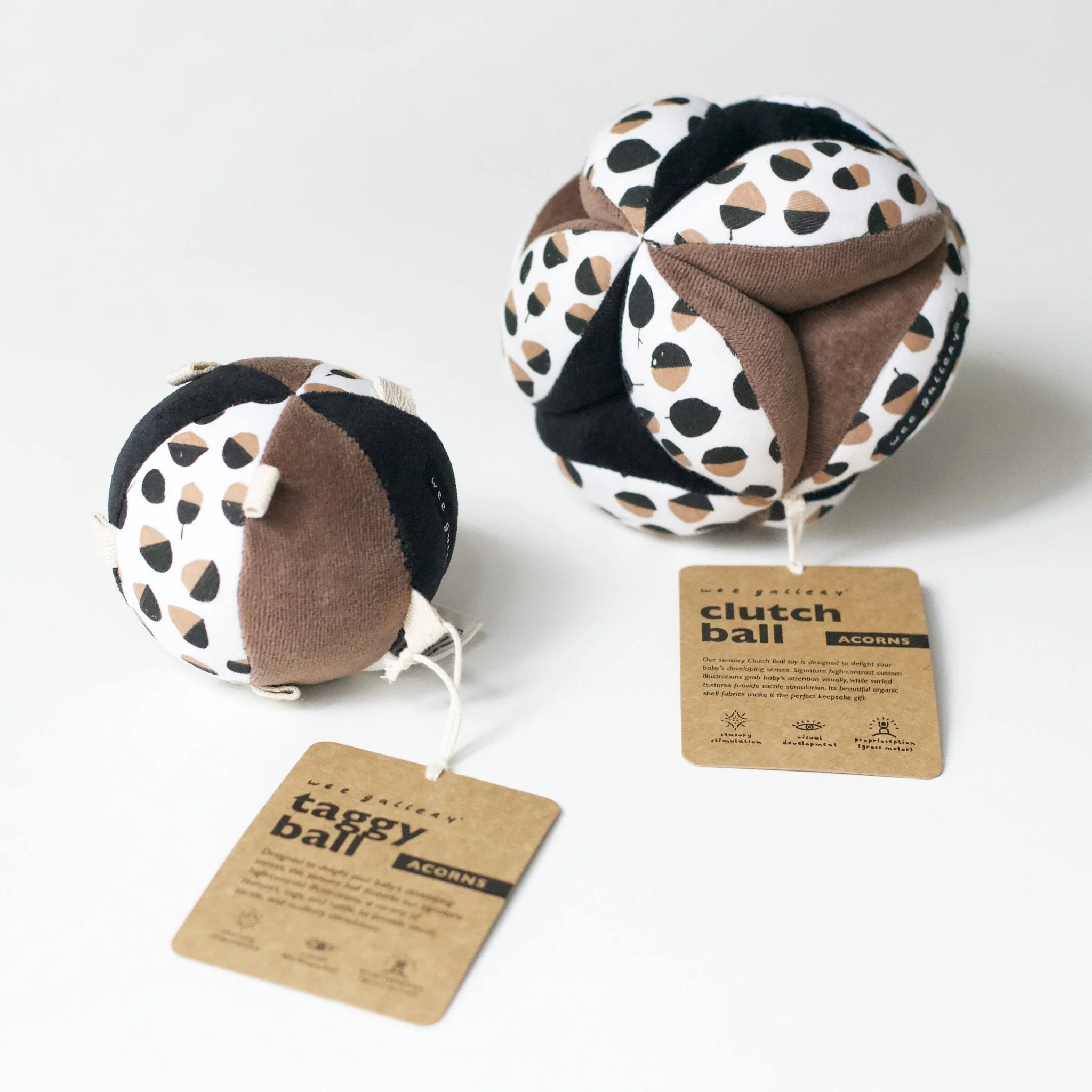 Wee Gallery Clutch Ball - Acorn - Image 4