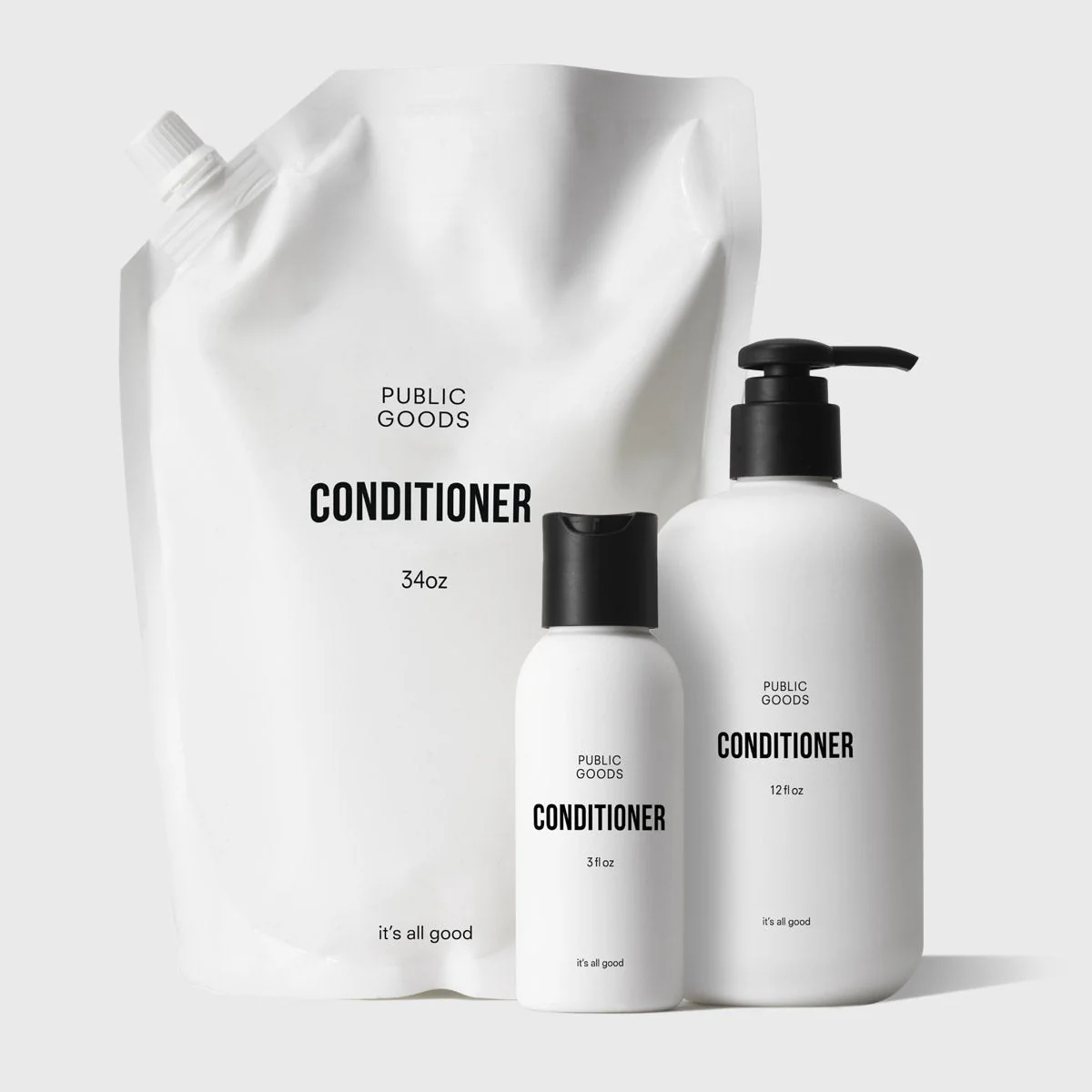 Public Goods Conditioner Travel & Home Set