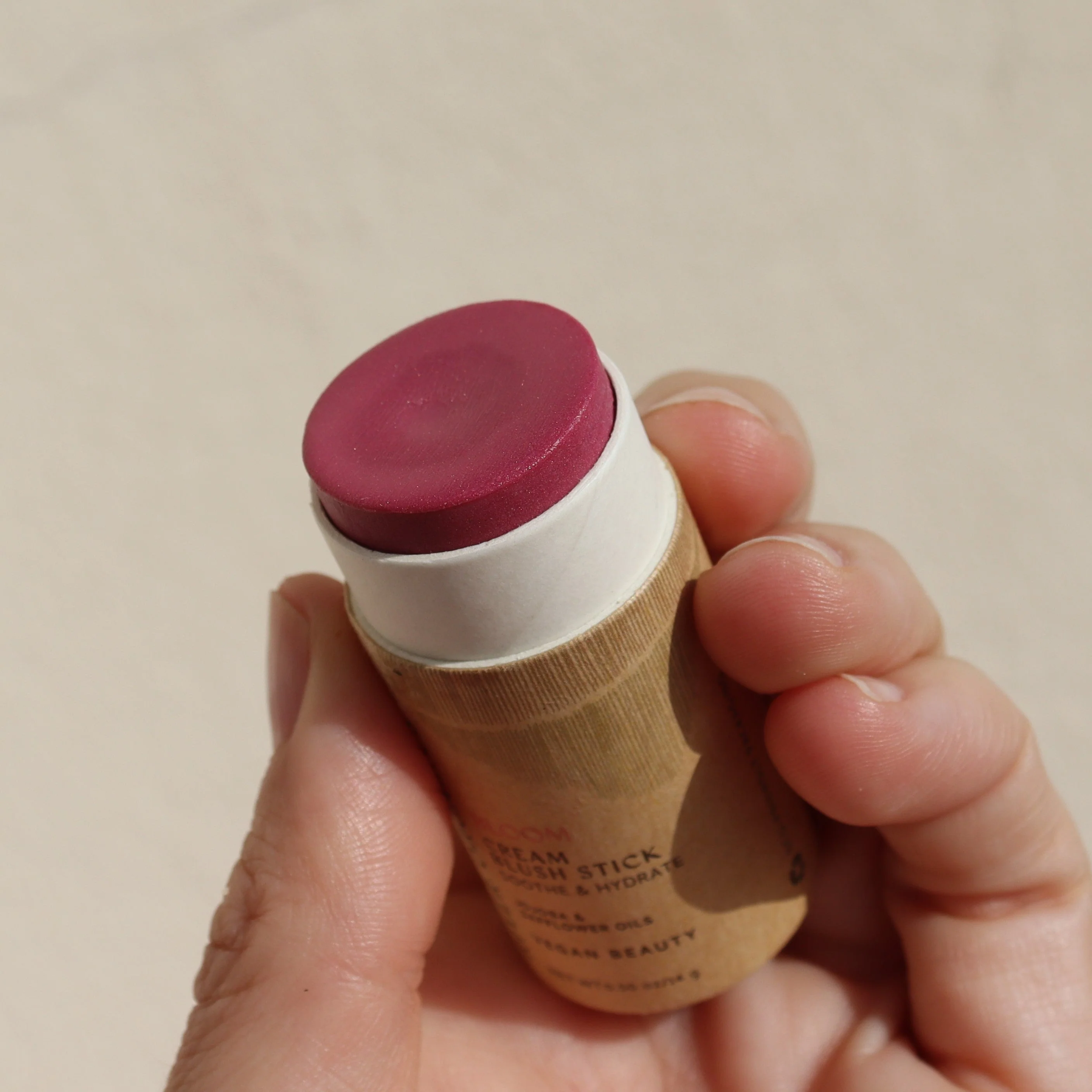 River Organics Creamy Vegan Blush Stick - Bloom - Image 8