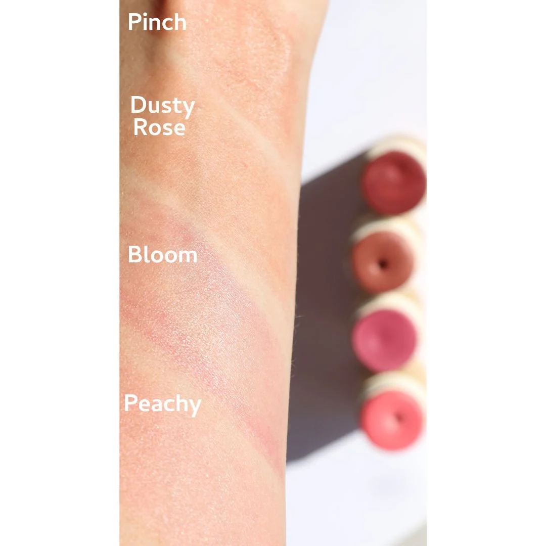 River Organics Creamy Vegan Blush Stick - Bloom - Image 9