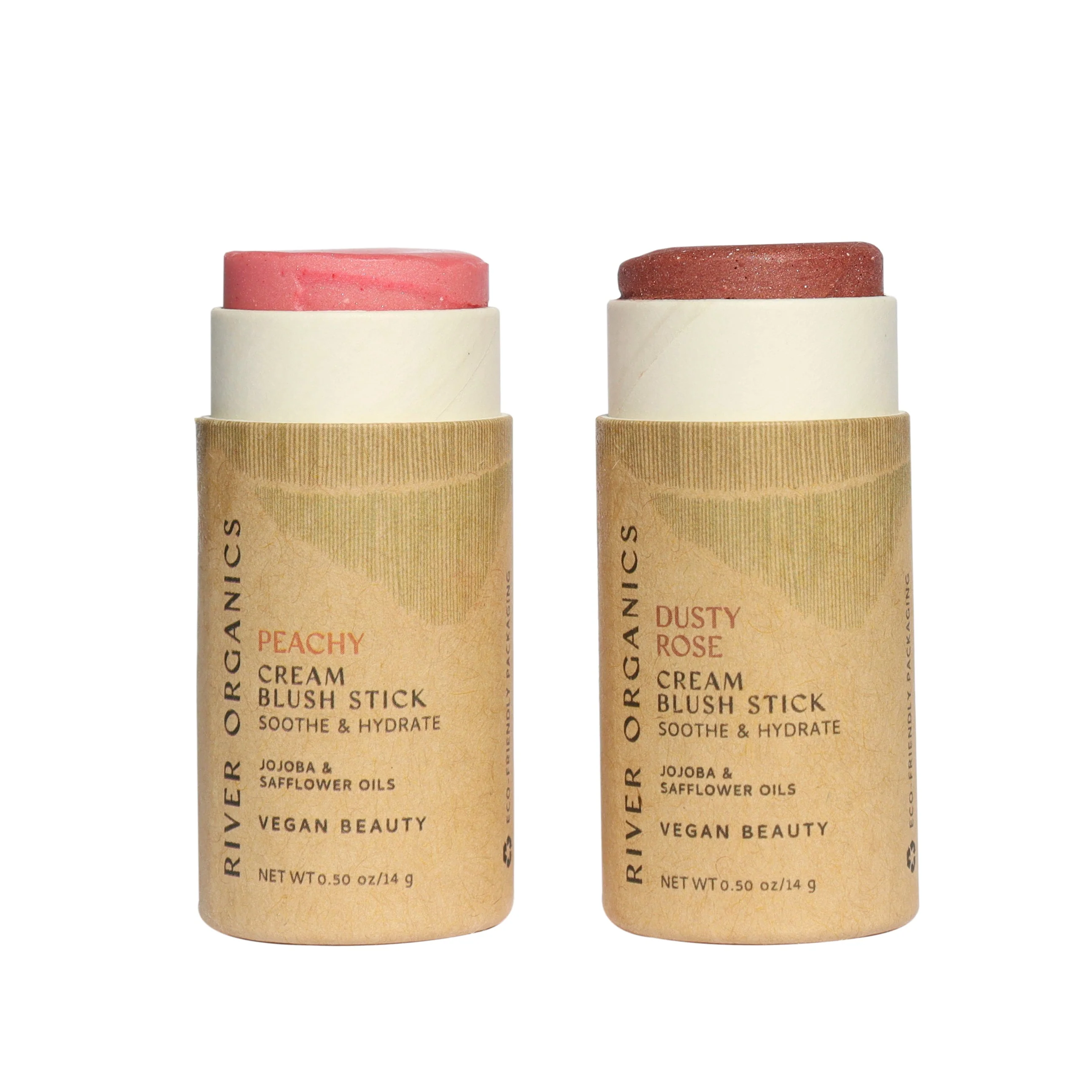 River Organics Creamy Vegan Blush Sticks | Set of 2 Mix & Match - Image 4