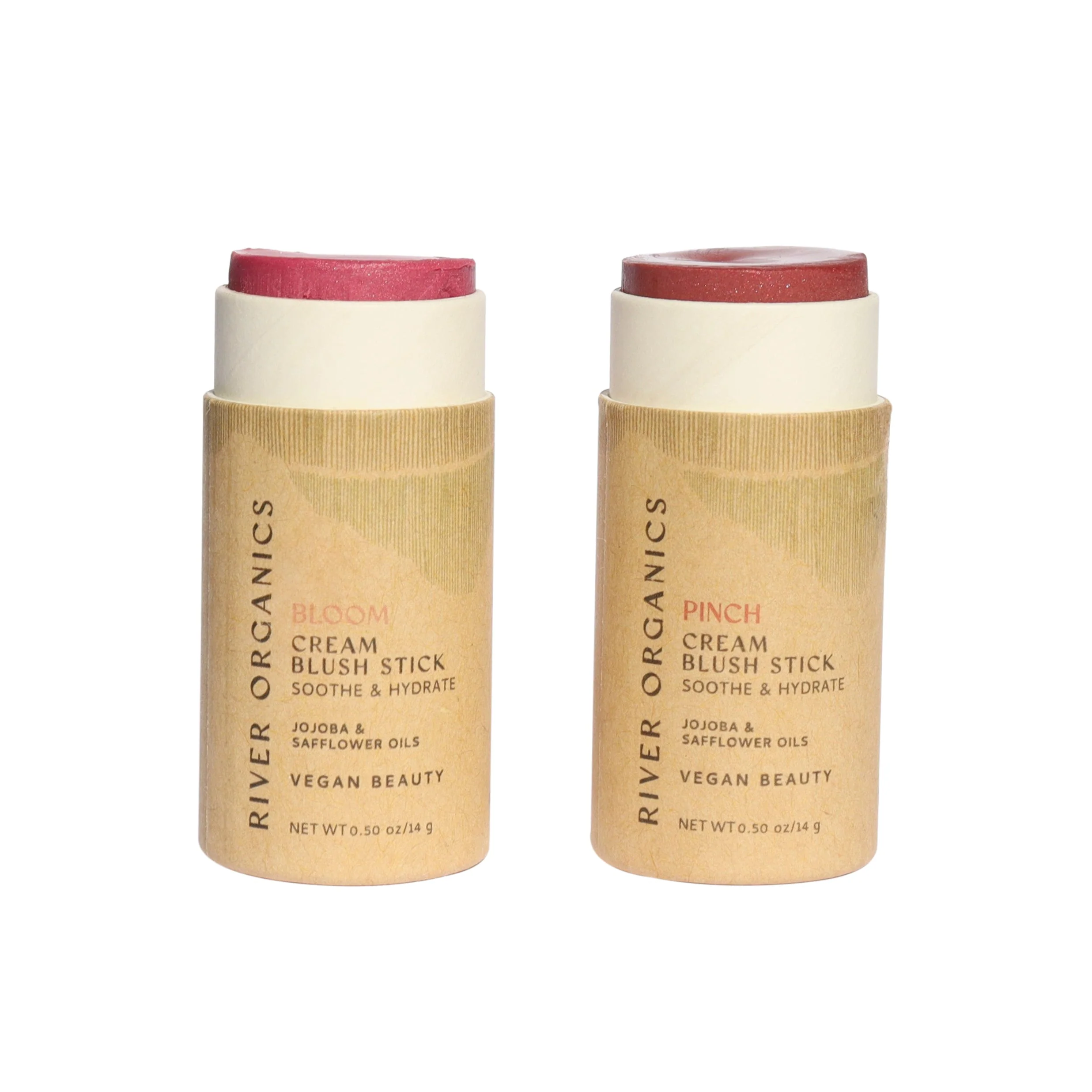 River Organics Creamy Vegan Blush Sticks | Set of 2 Mix & Match - Image 6