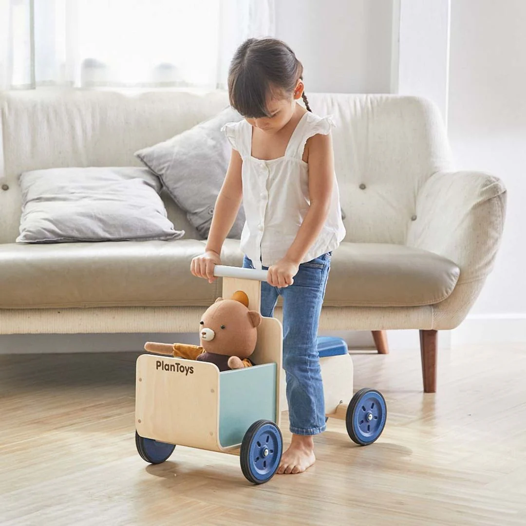 PlanToys Delivery Bike - Orchard - Image 5