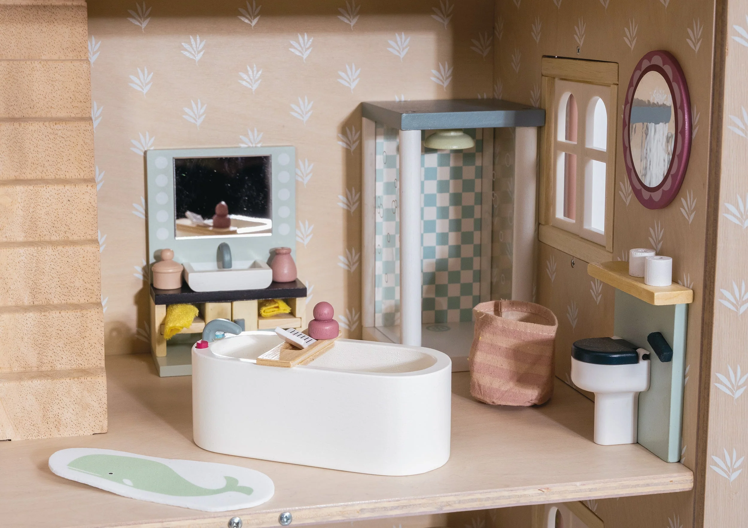 Tender Leaf Dolls House Bathroom Furniture - Image 6
