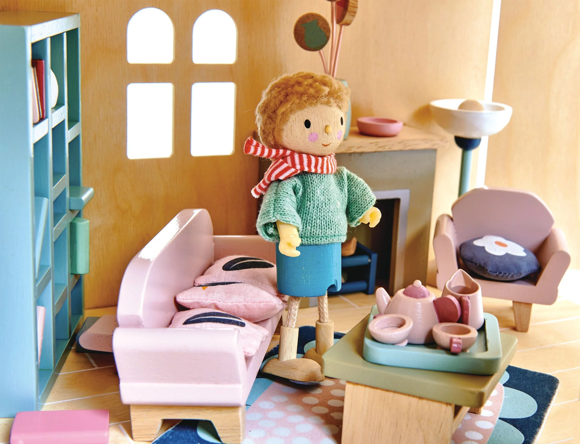 Tender Leaf Dolls House Sitting Room Furniture - Image 2