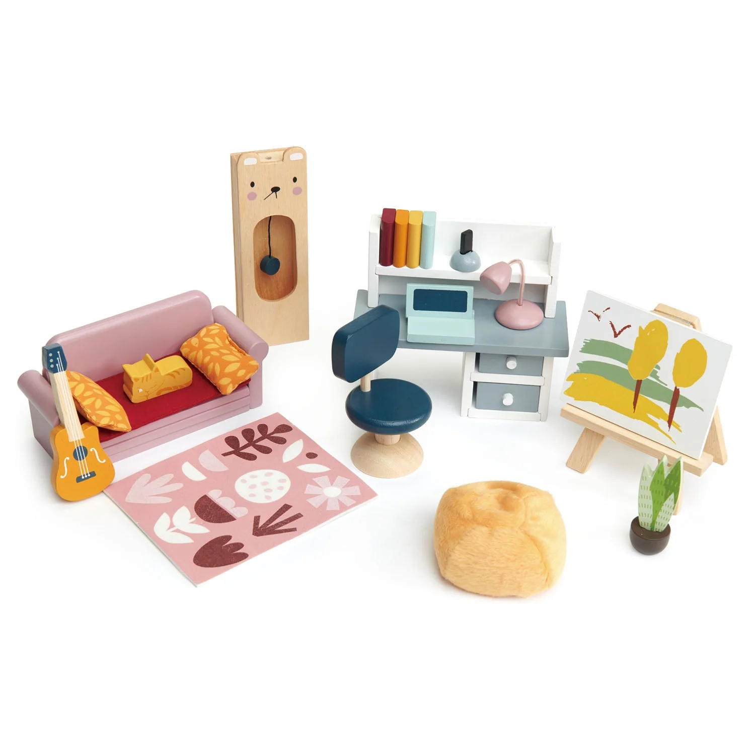 Tender Leaf Dolls House Study Furniture - Image 2