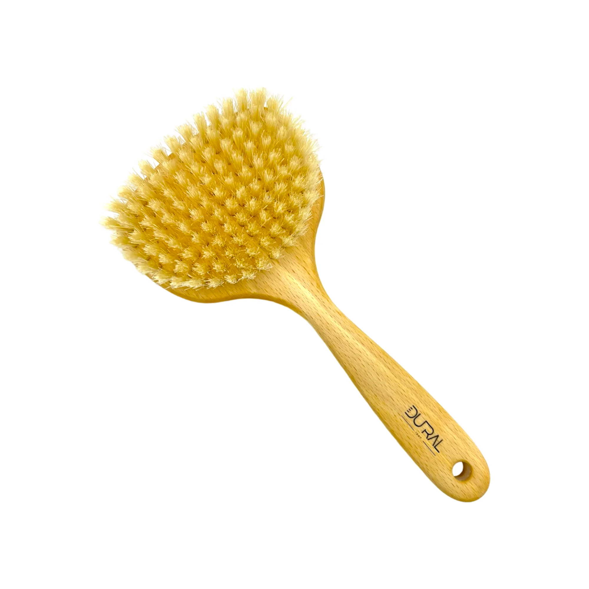 Pasteur Pharmacy Dural Beech wood sauna & massage brush with pure boar bristles