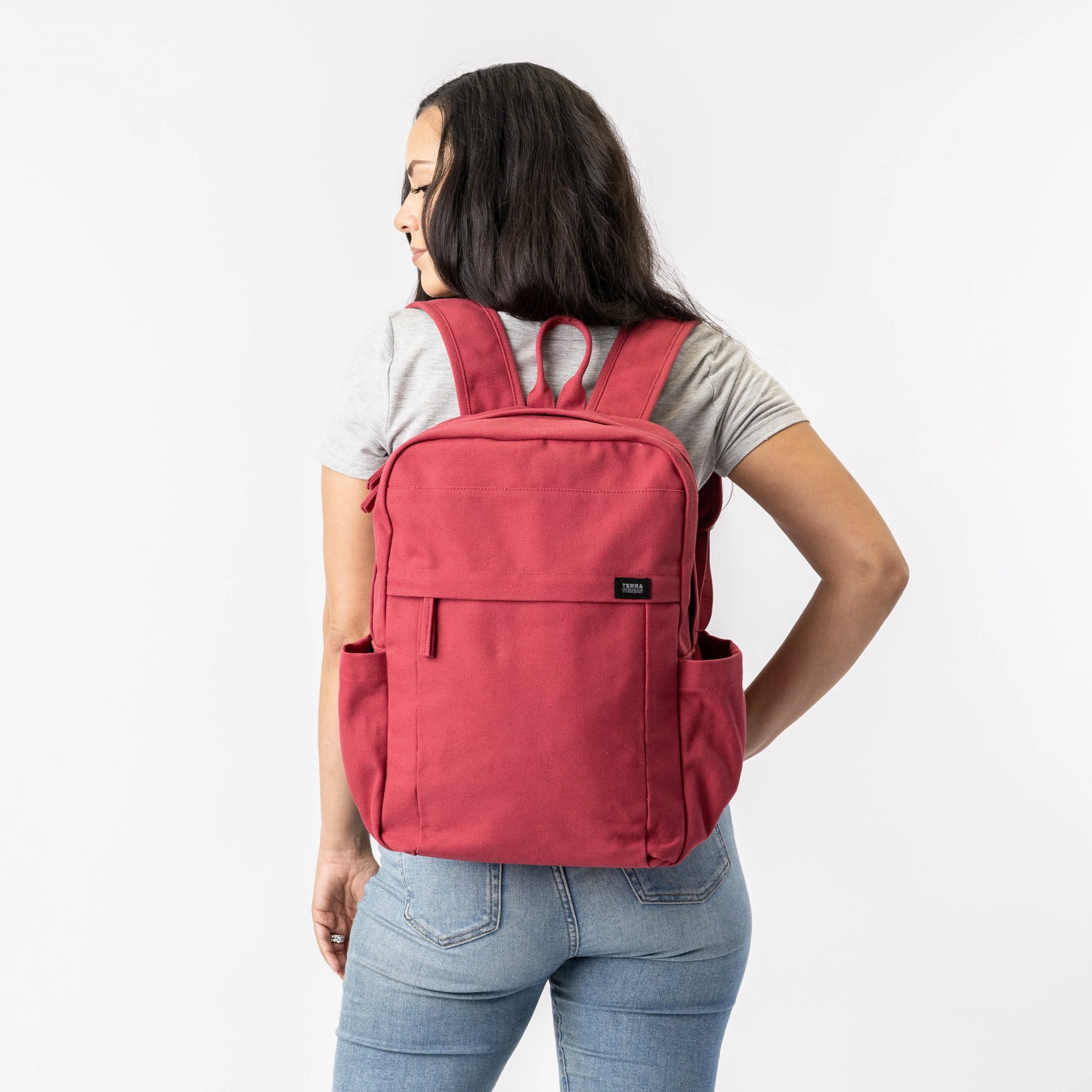 Terra Thread® Earth Backpack - Sustainable Backpack for School and Everyday use - Image 12