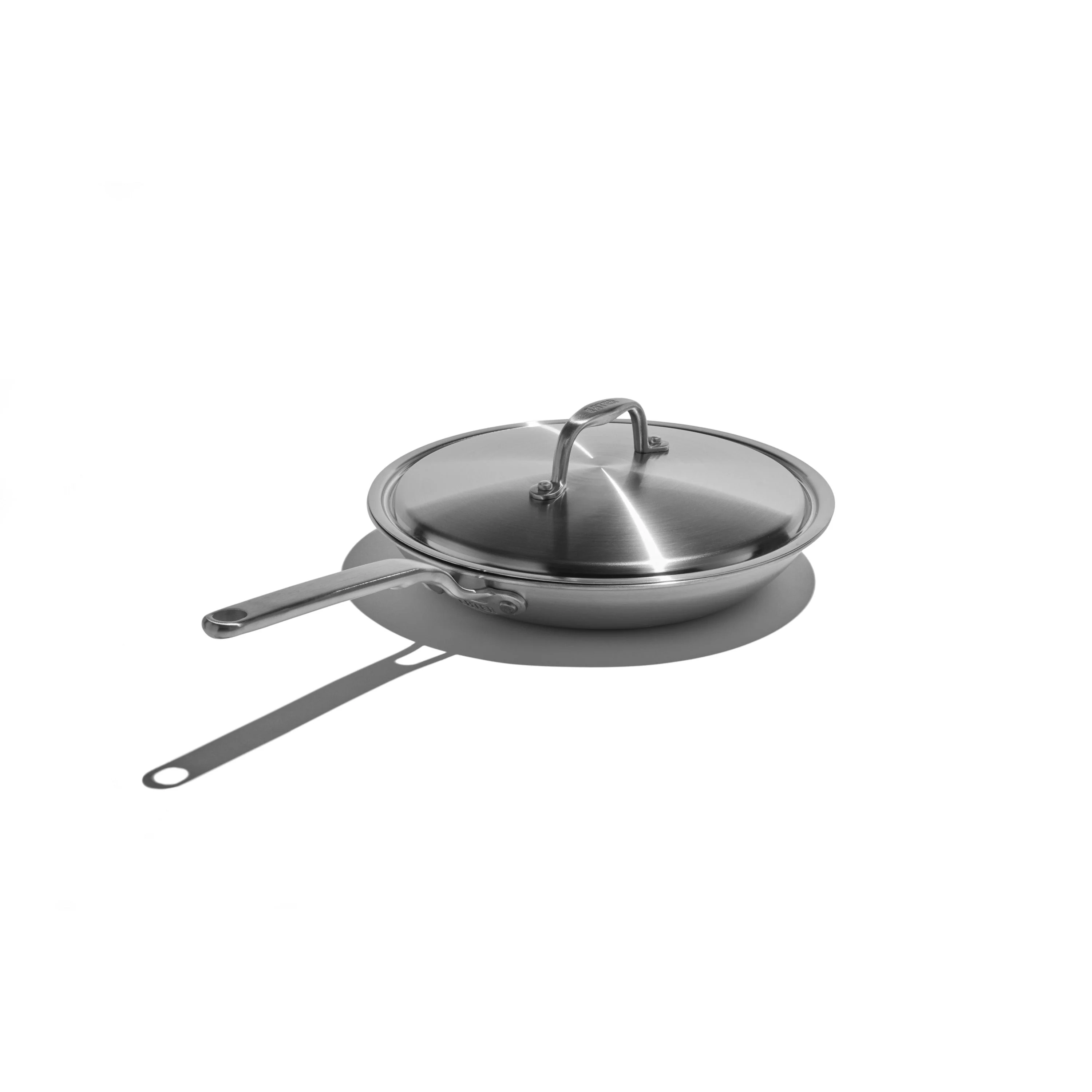 Heritage Steel Eater Series 10.5" Stainless Steel Fry Pan Lid - Image 2
