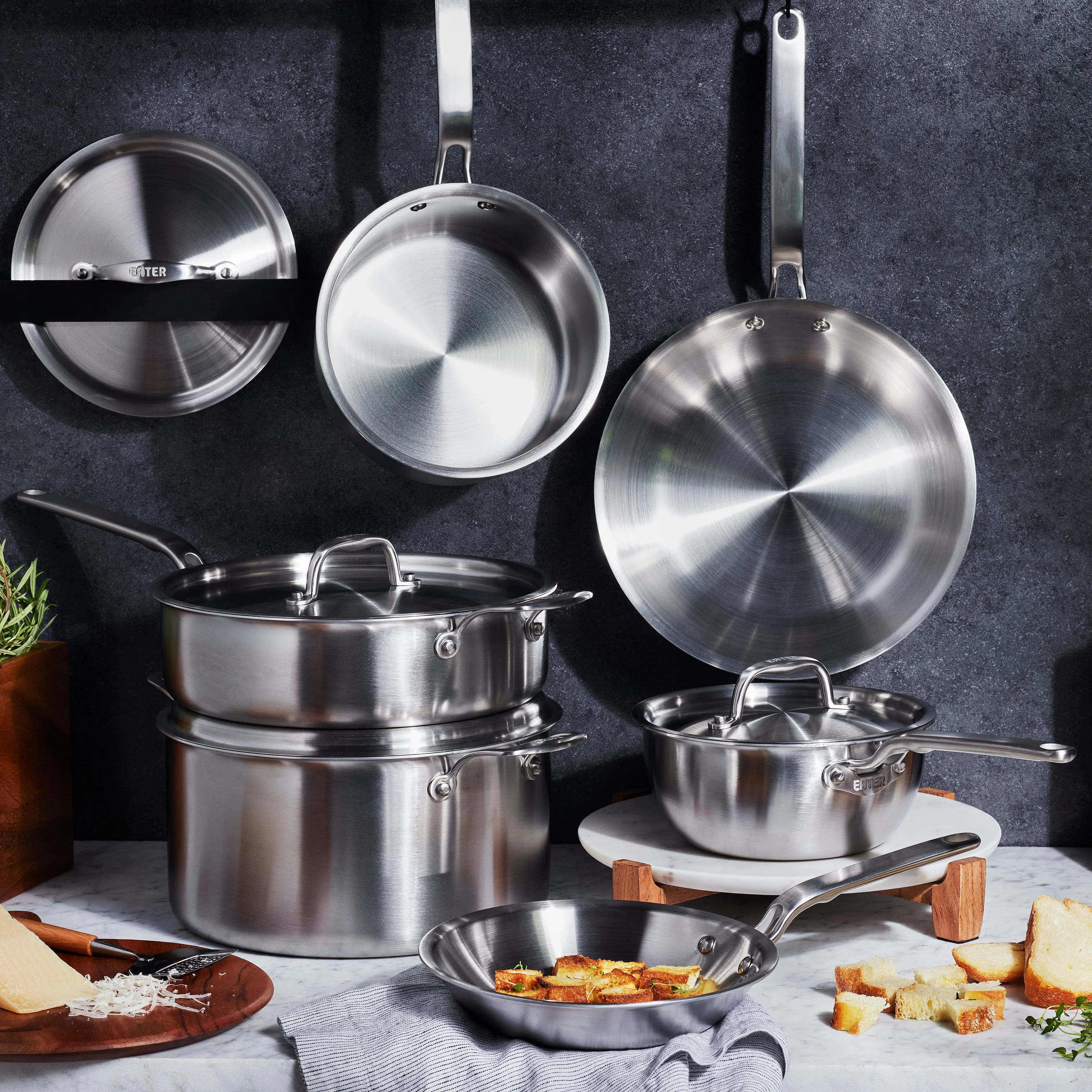 Heritage Steel Eater Series 10 Piece Cookware Set - Image 2