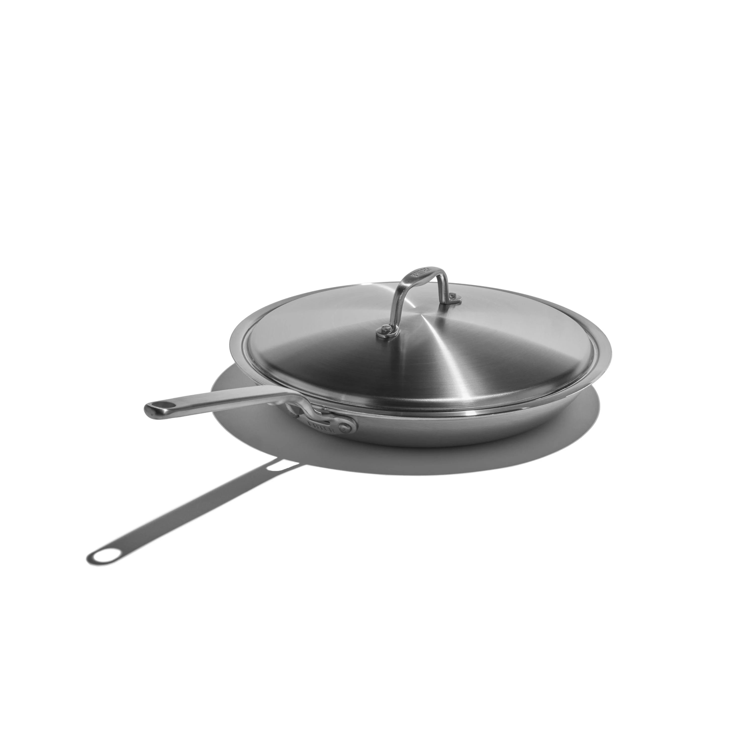 Heritage Steel Eater Series 12" Stainless Steel Fry Pan Lid - Image 2