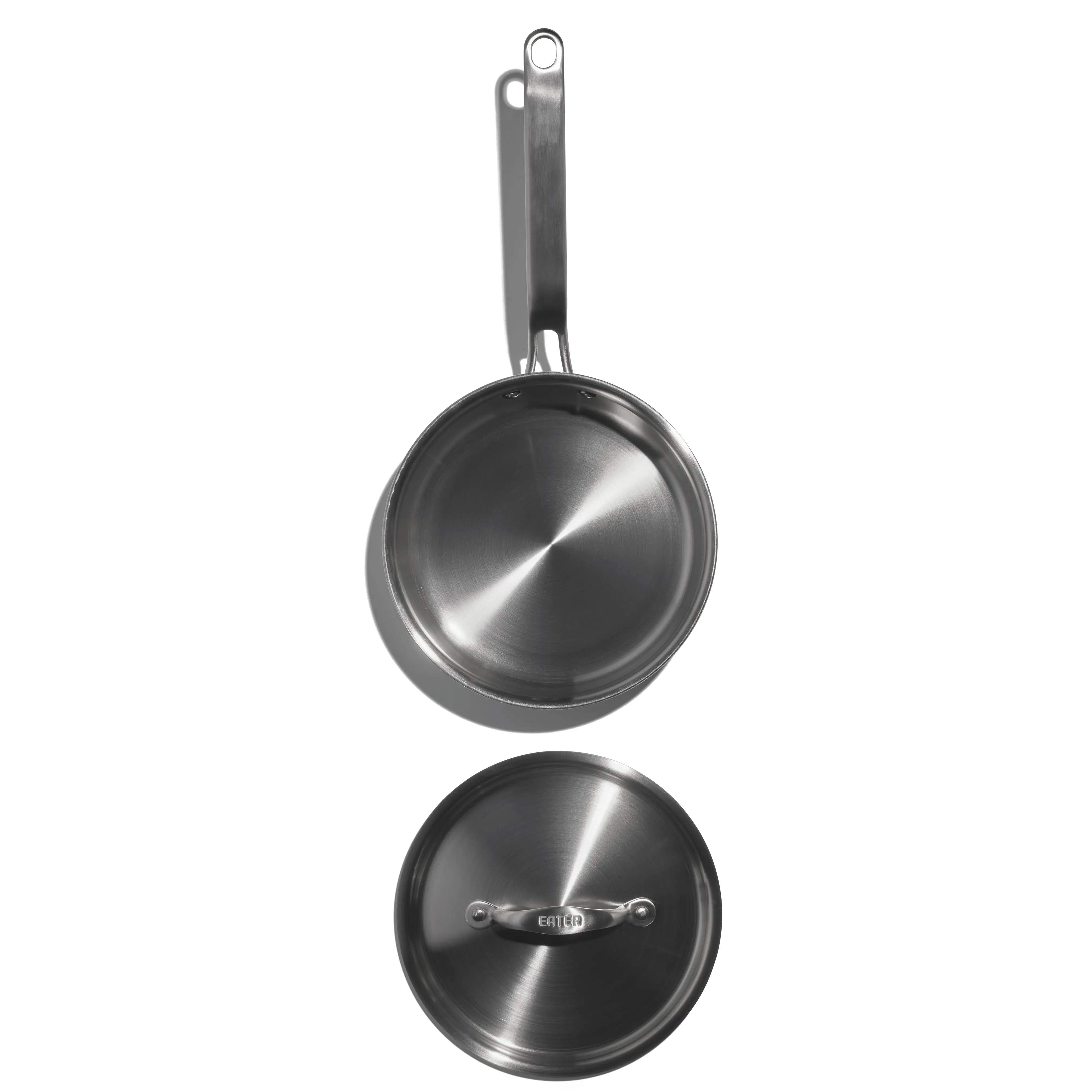 Heritage Steel Eater Series 2 Quart Saucepan with Lid - Image 3