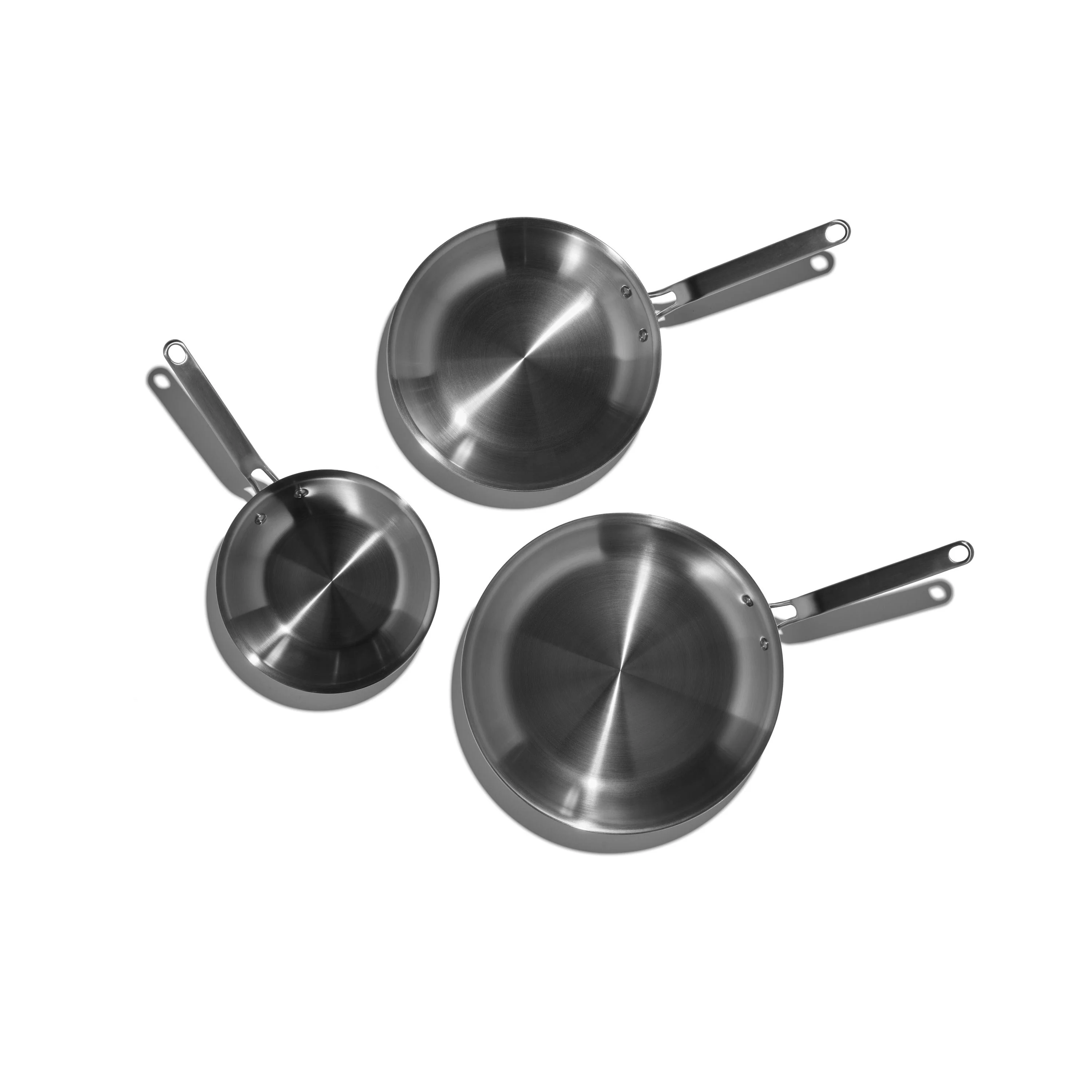 Heritage Steel Eater Series 3 Piece Fry Pan Set - Image 3