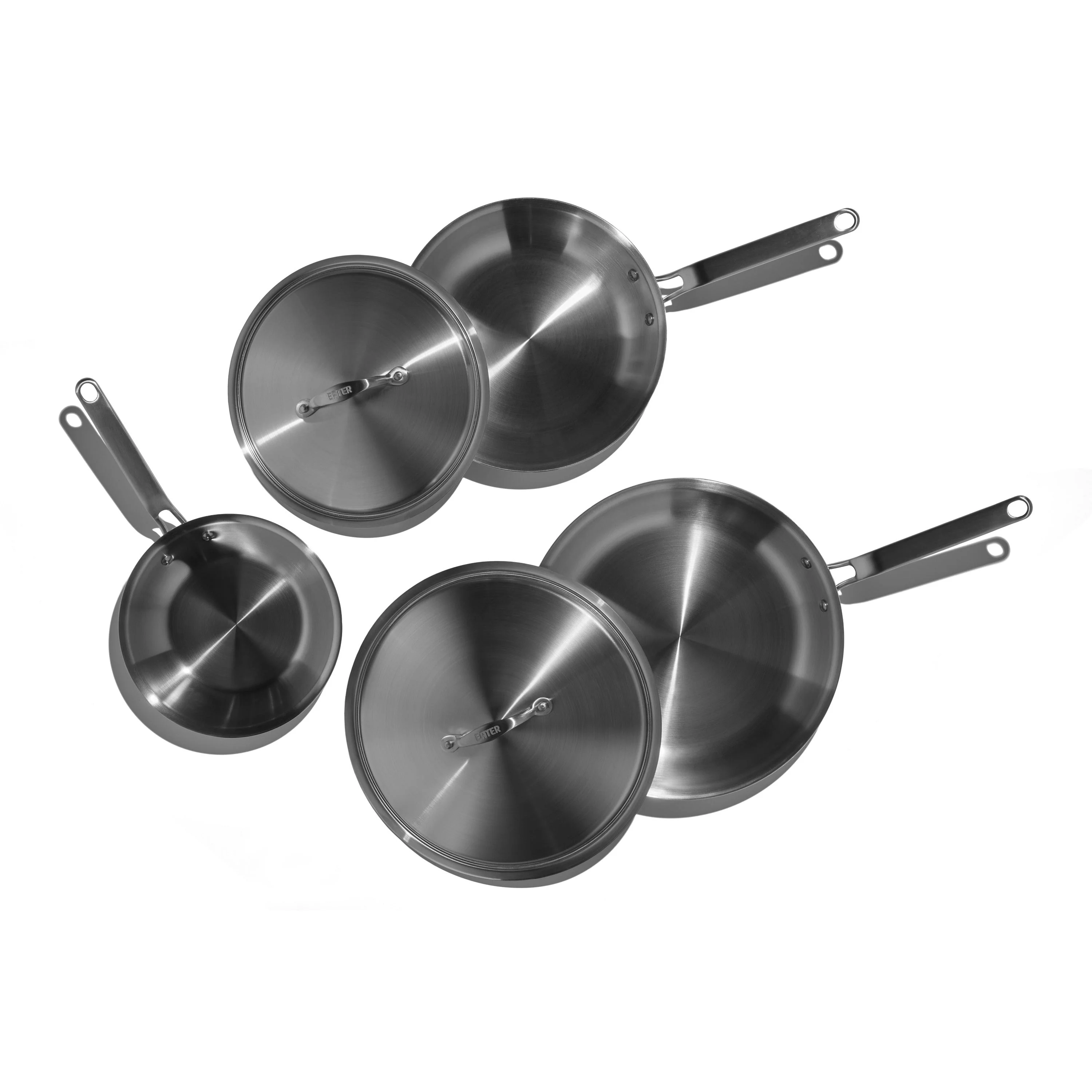 Heritage Steel Eater Series 5 Piece Fry Pan Set - Image 3