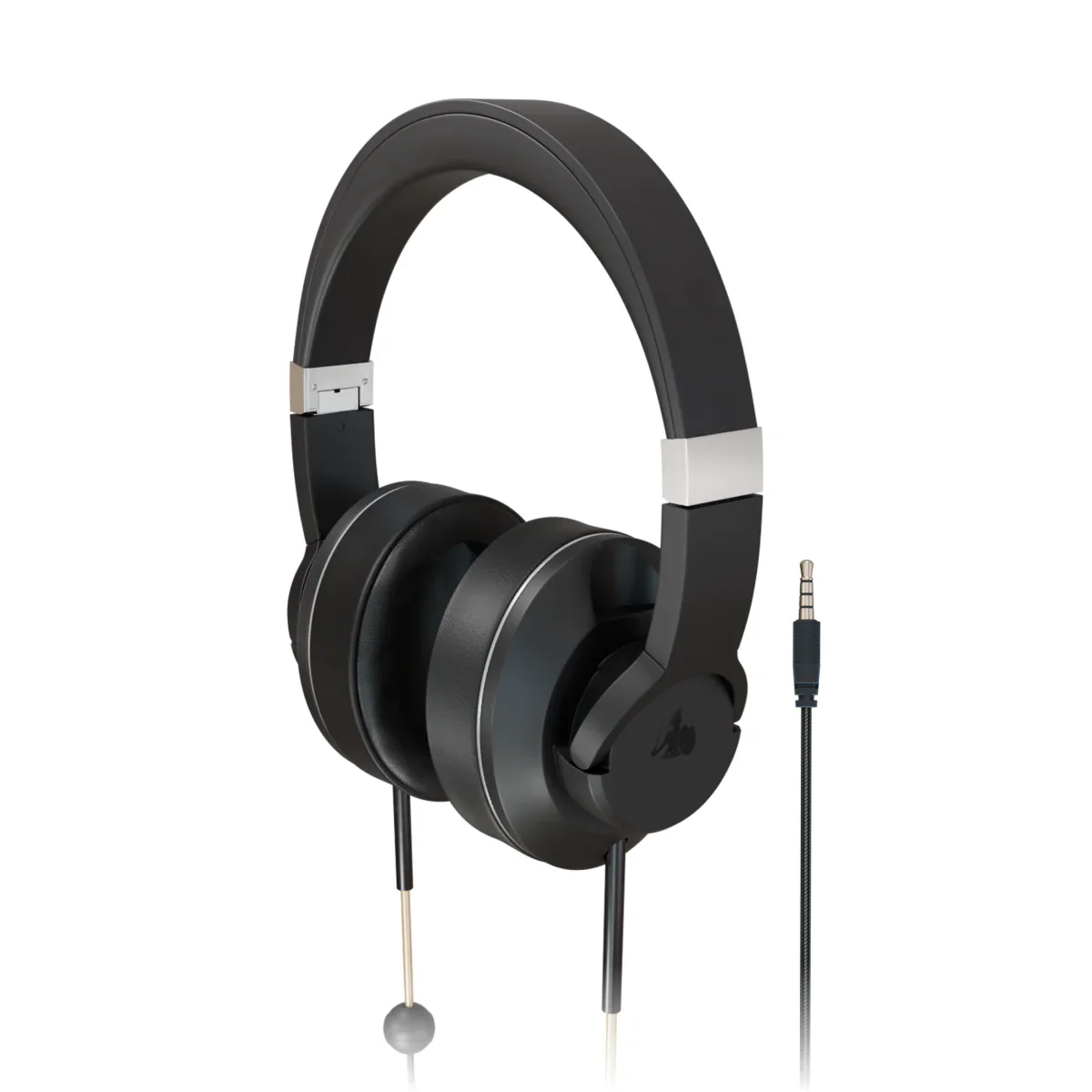 DefenderShield EMF Radiation-Free Air Tube Over-Ear Headphones