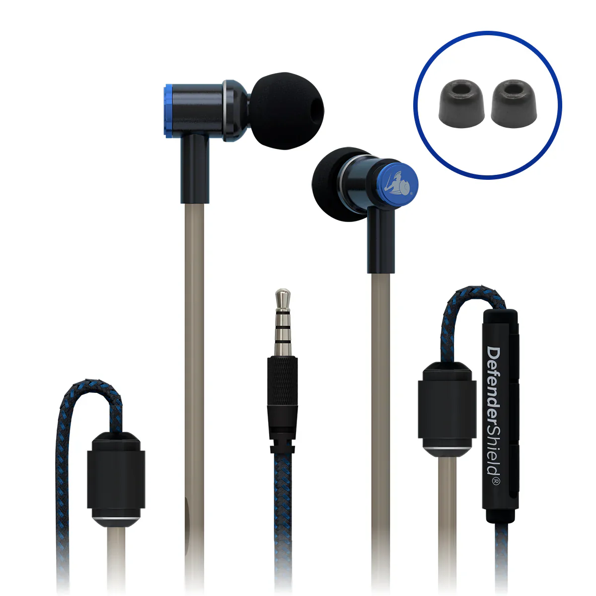 EMF Radiation-Free Earbuds Air Tube Stereo Headphones - Image 3