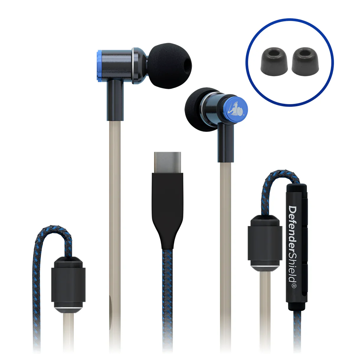 EMF Radiation-Free Earbuds Air Tube Stereo Headphones - Image 4
