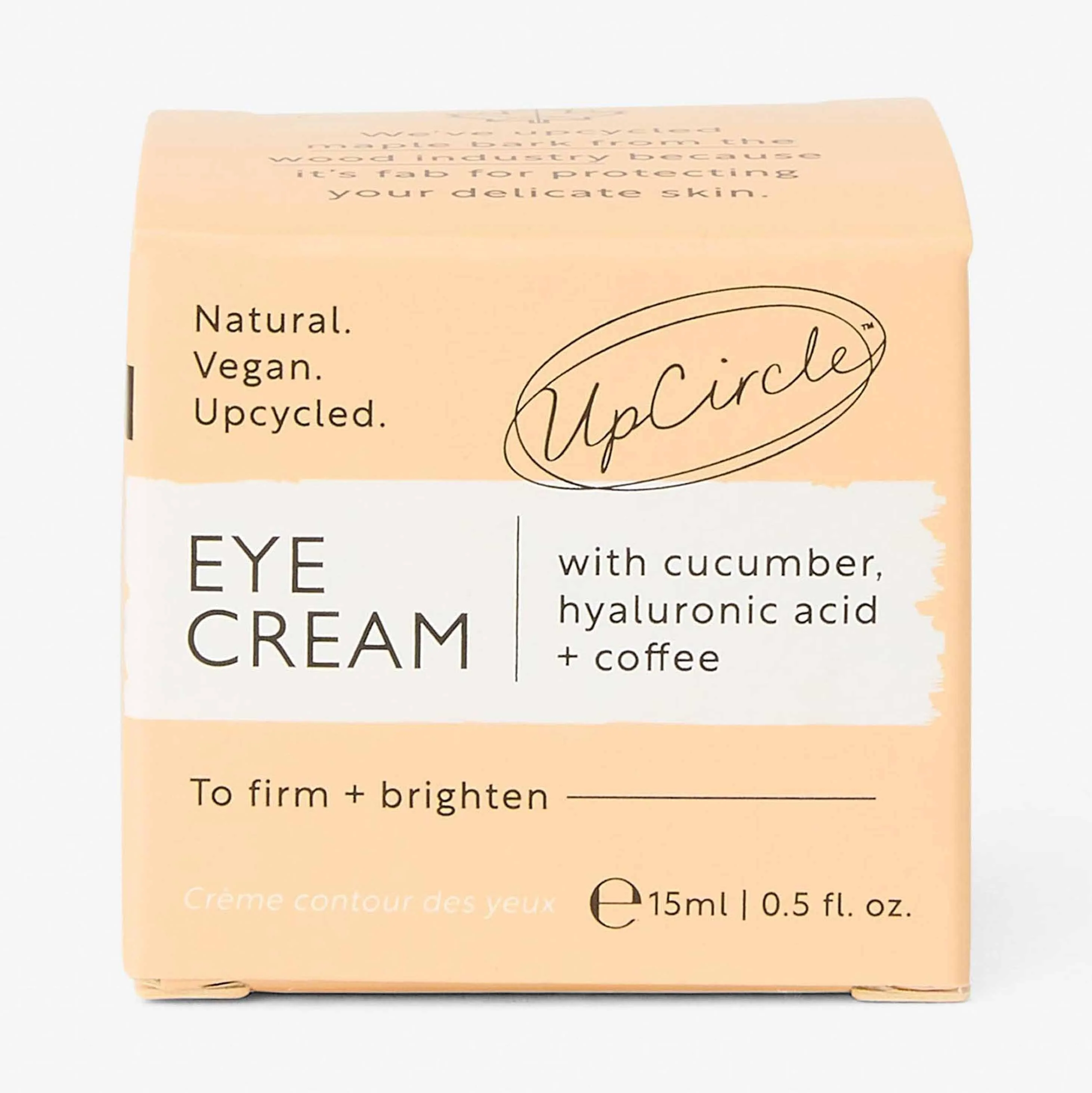 UpCircle Eye Cream with Hyaluronic Acid & Coffee - Image 2