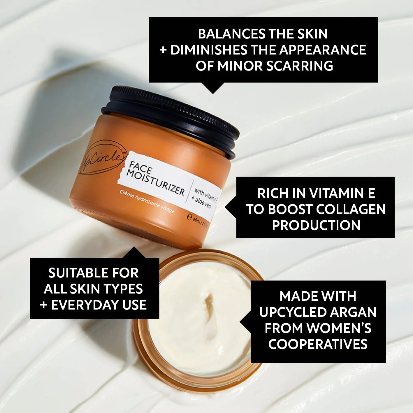 UpCircle Face Moisturizer with Vitamin E - Jumbo - Image 5
