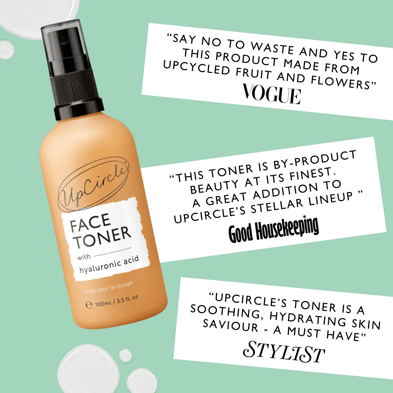 UpCircle Face Toner with Hyaluronic Acid - Image 3