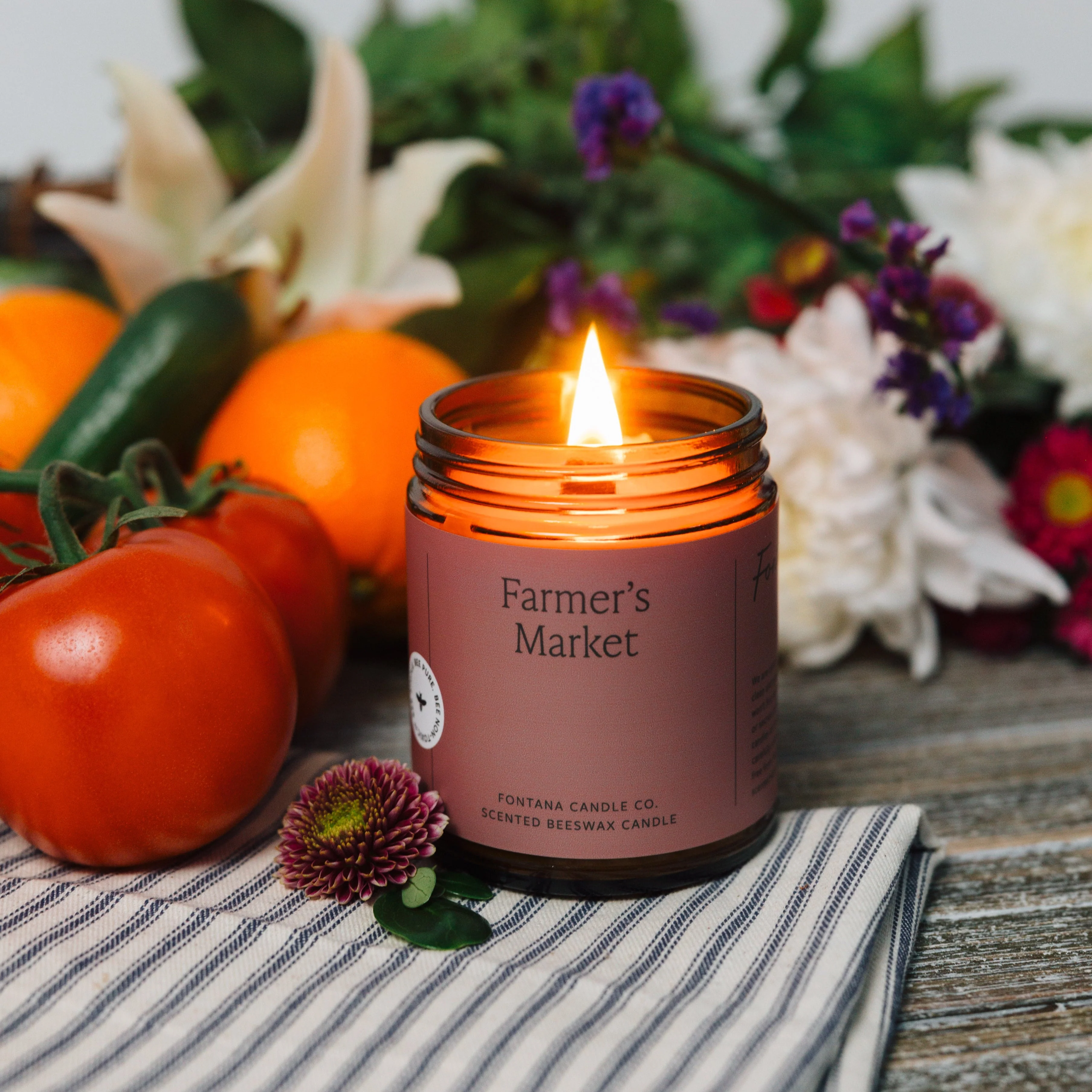 Fontana Candle Co Farmer's Market Jar Candle - Image 6