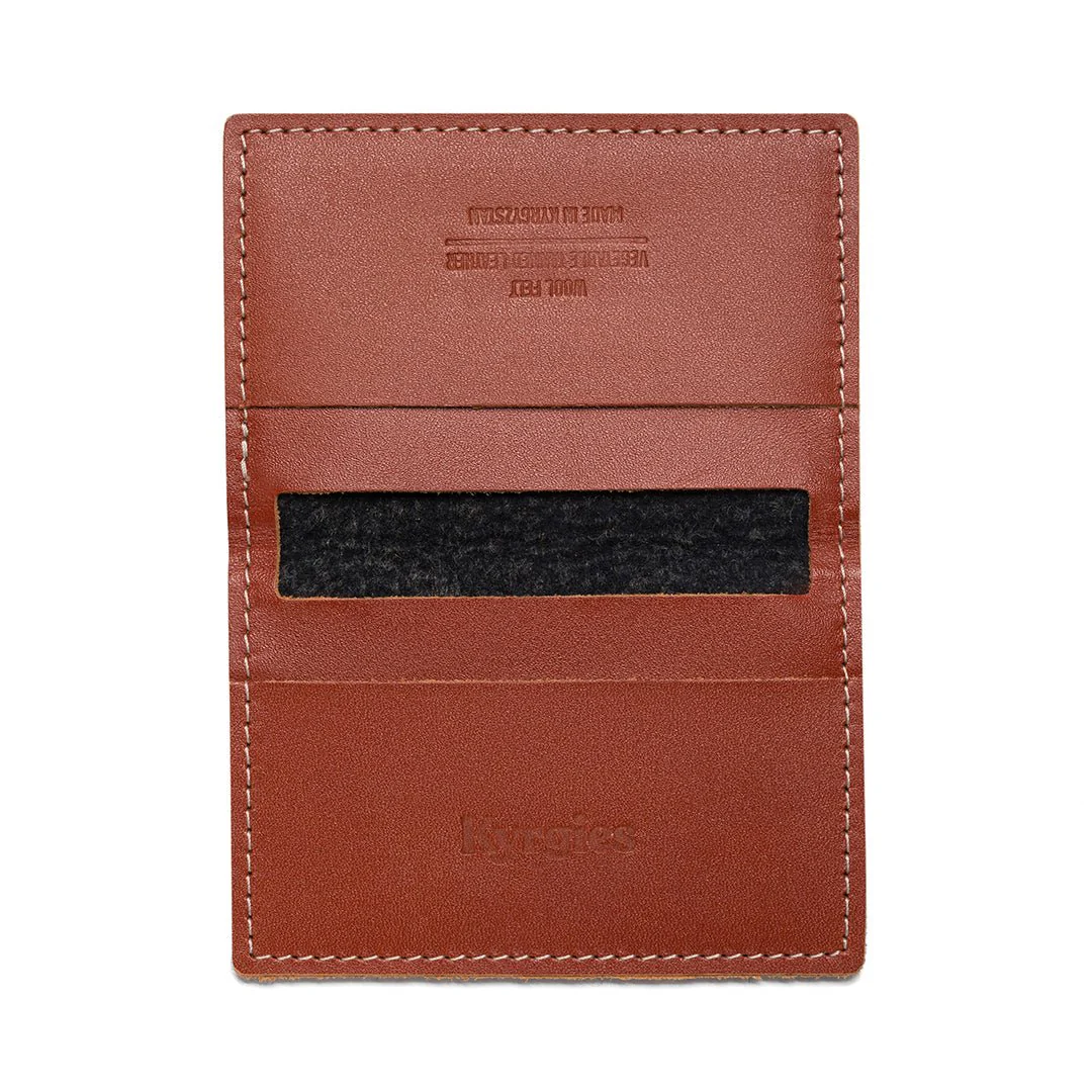 Kyrgies Felt and Leather Bifold Wallet - Image 5