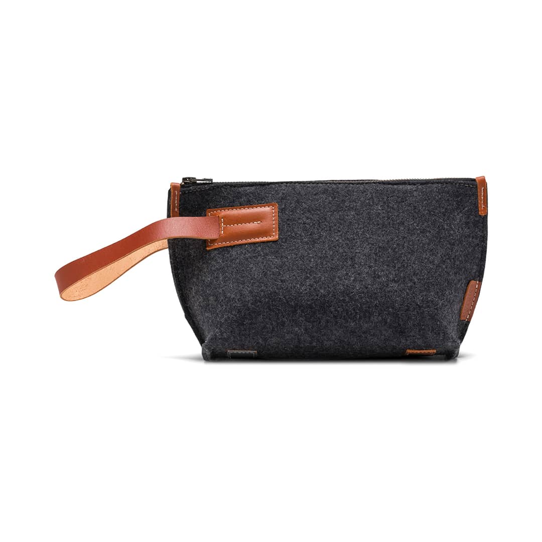 Kyrgies Felt and Leather Travel Kit - Image 5