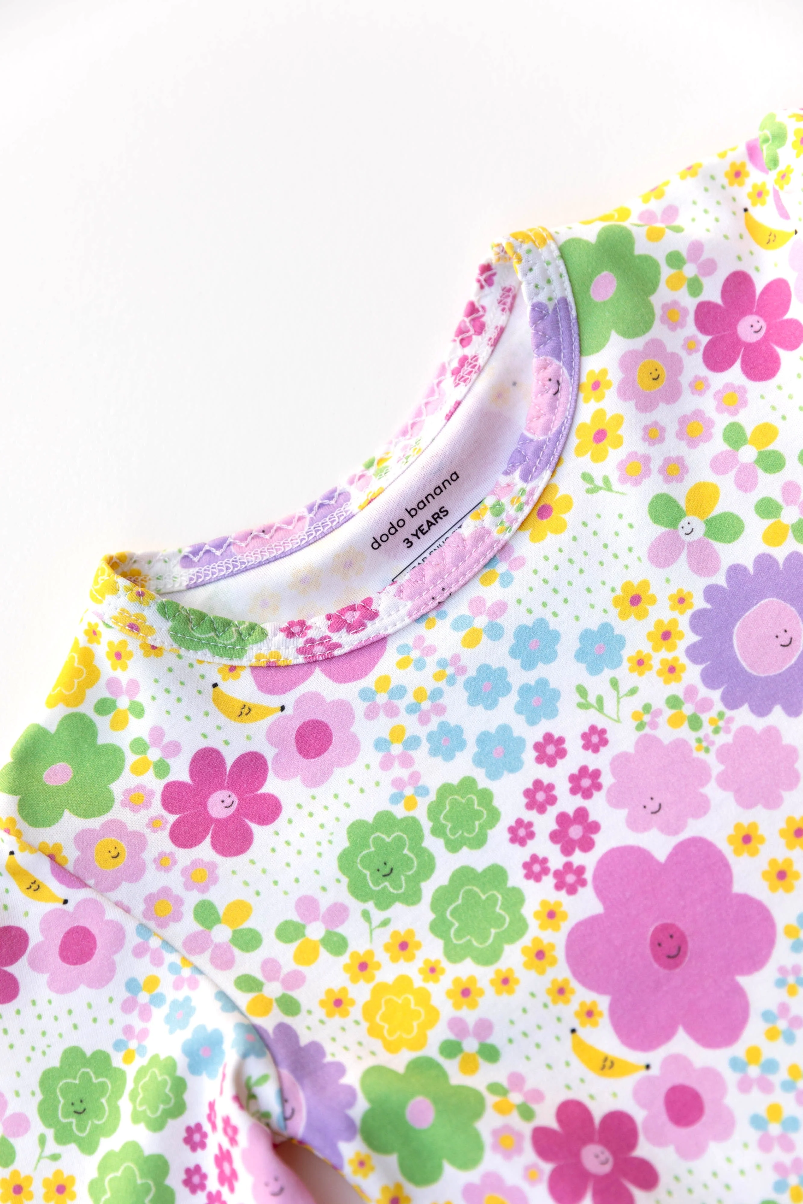 Dodo Banana Flower Power Organic Pima Cotton Dodo Dress - Image 3