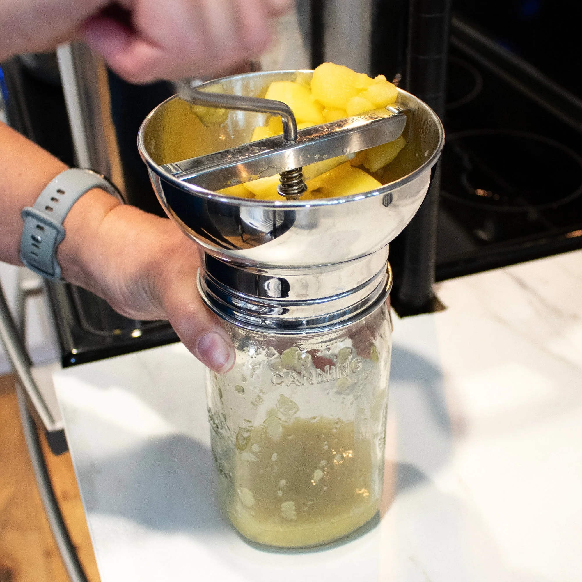Food Mill for Wide Mouth Mason Jars - Image 3