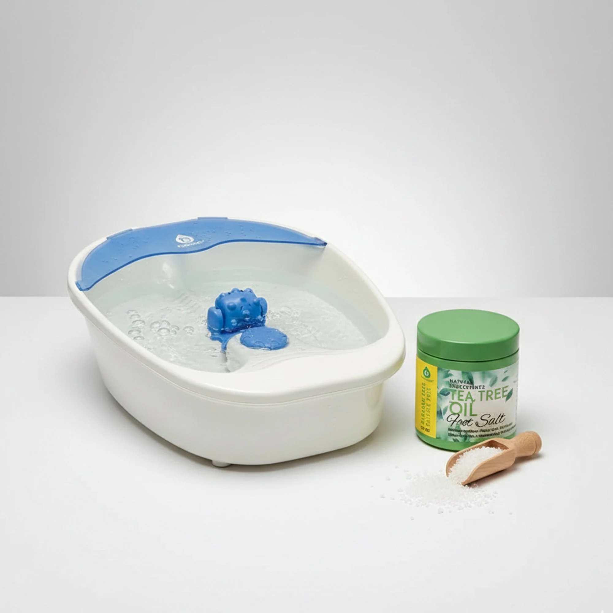 Pursonic Foot Spa Massager with Tea Tree Oil Foot Salt Scrub (Warming Function) - Image 5