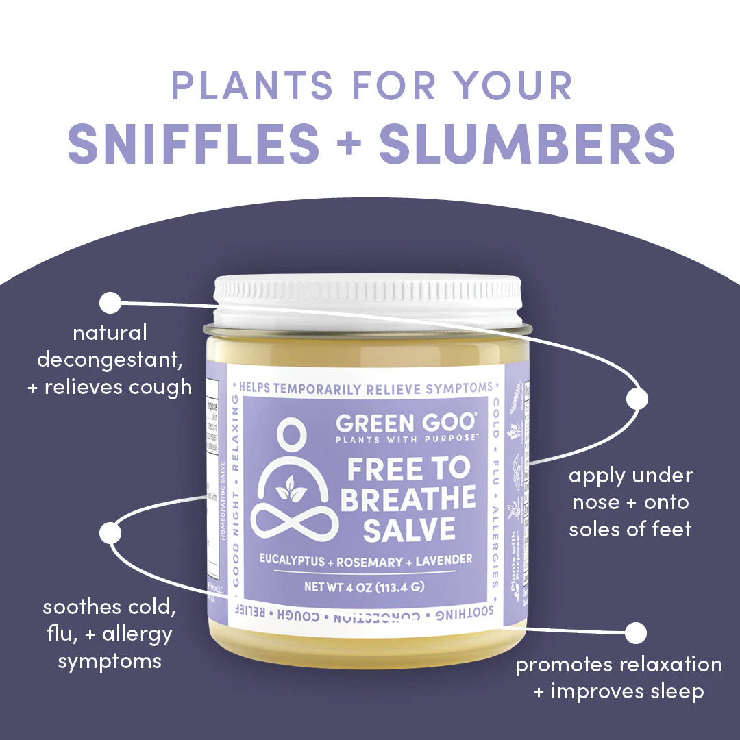 Green Goo Free To Breathe Natural Decongestant - Image 2