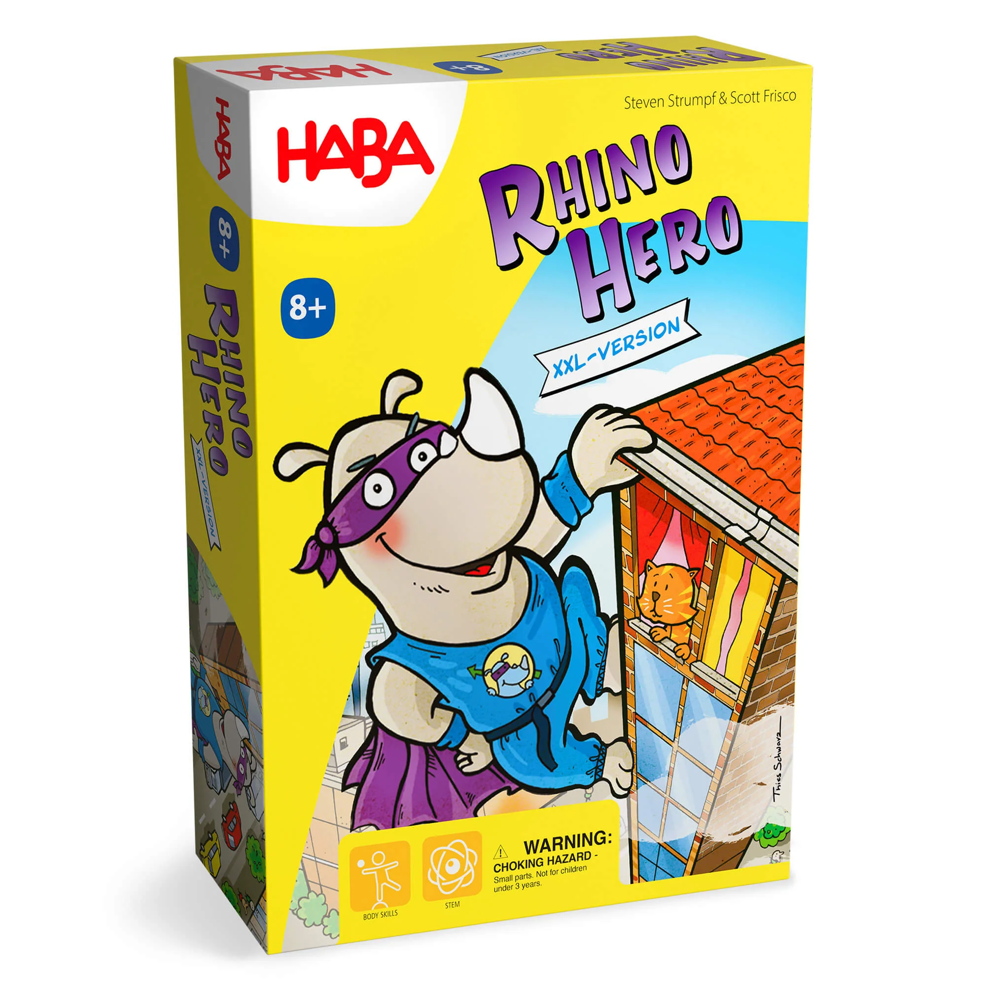 HABA Giant Rhino Hero XXL Stacking Cards Game