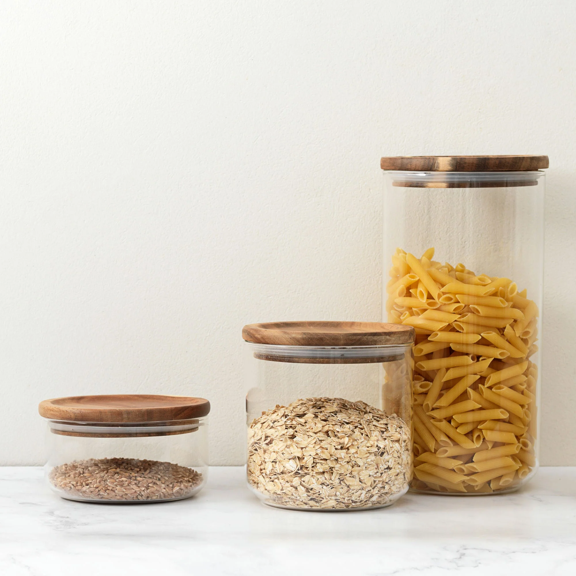 Public Goods Glass Canisters (Set of 3) - Image 3