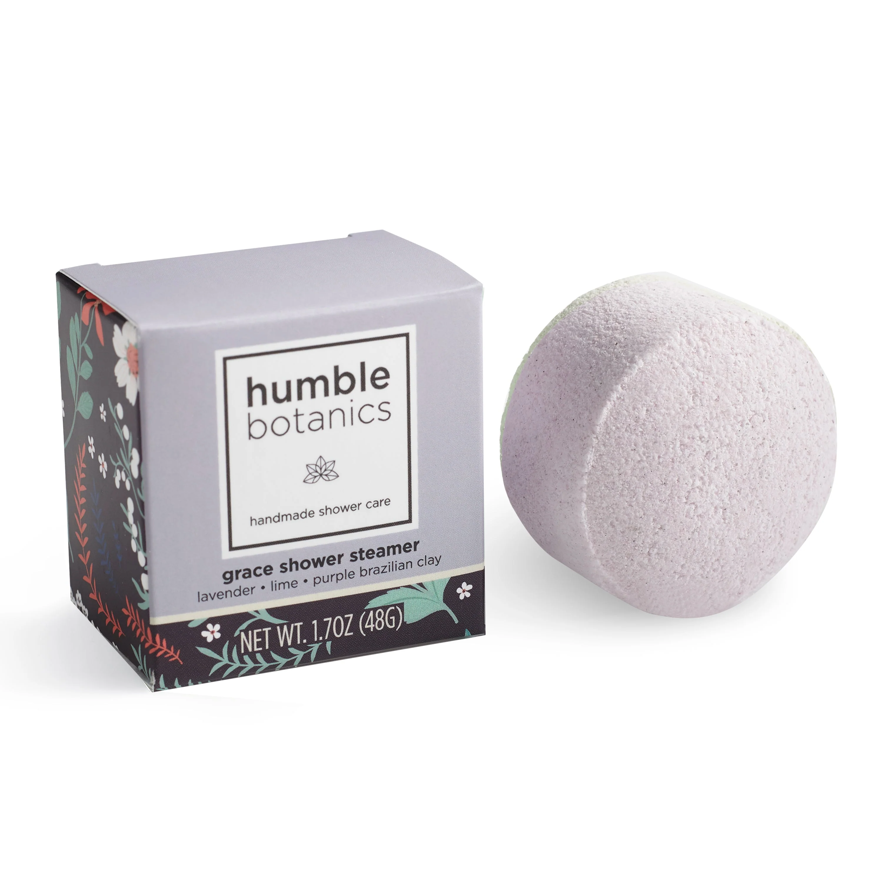 Humble Organics Grace Shower Steamer – Lavender & Lime Aromatherapy