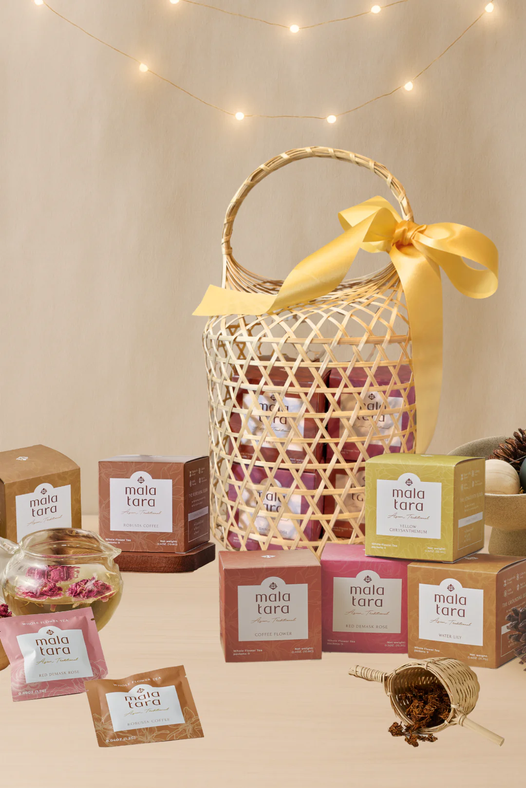 Mala Tara Grand Tea Celebration Gift Basket