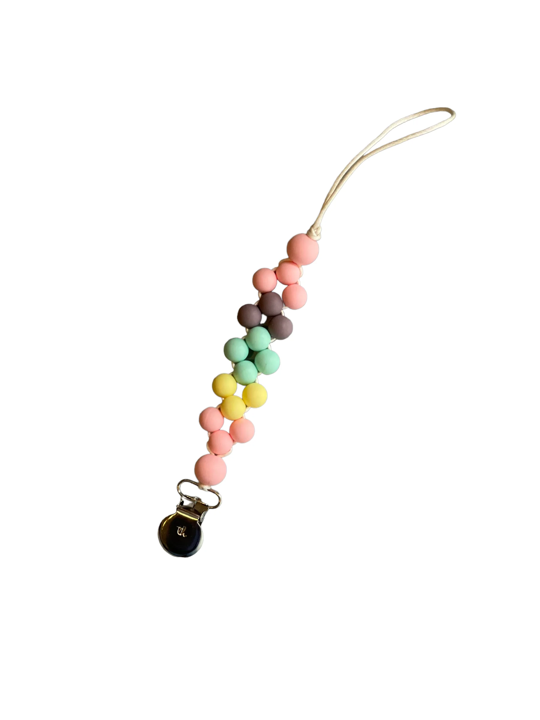 Three Hearts Grande Finn Pacifier & Toy Clip - Image 2