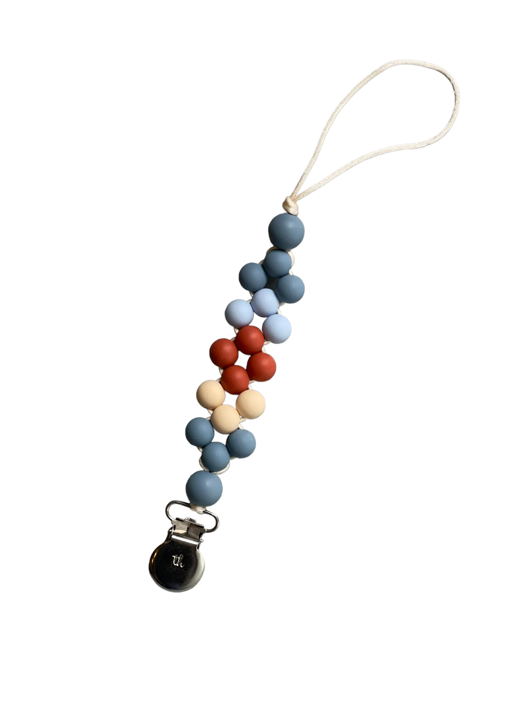 Three Hearts Grande Finn Pacifier & Toy Clip - Image 6