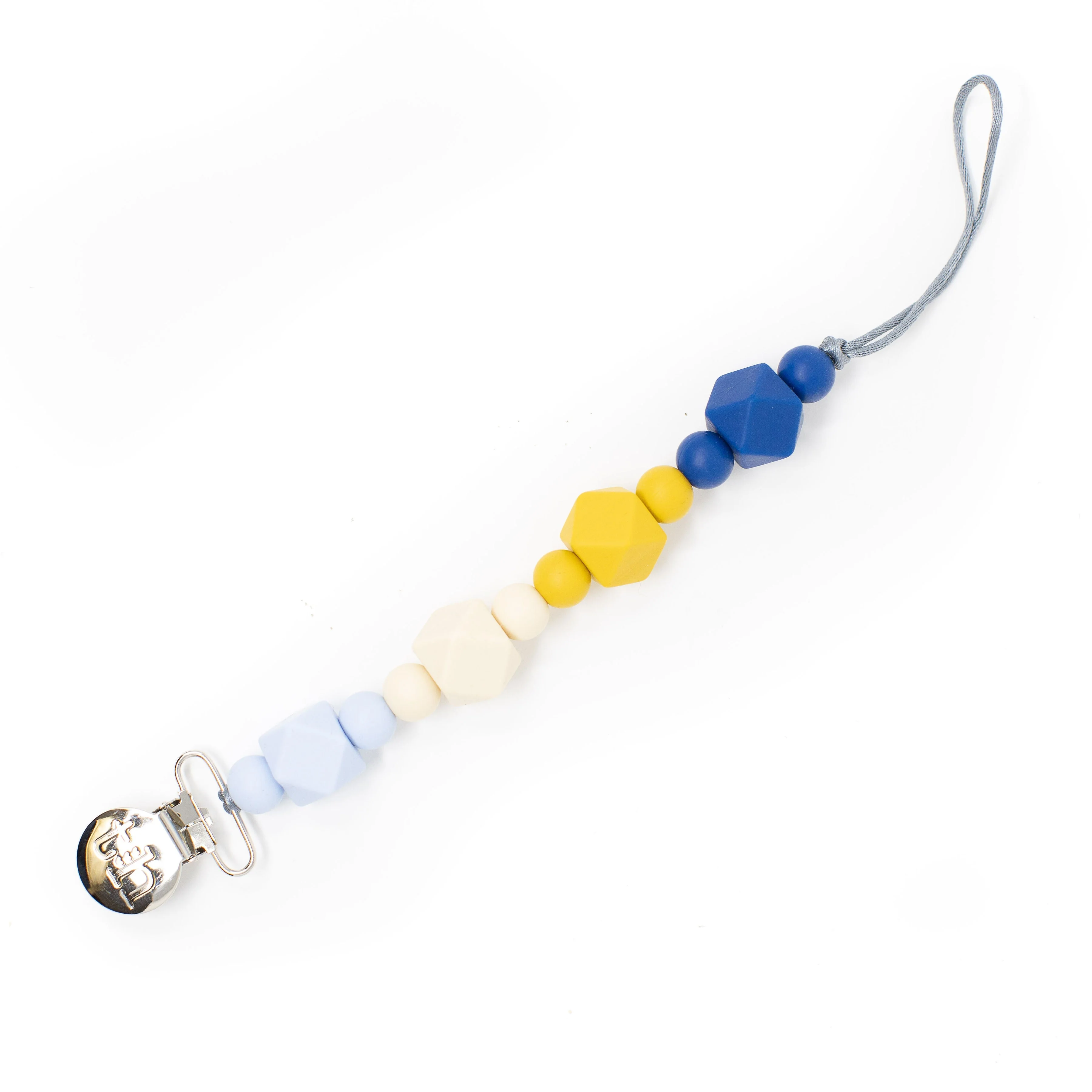 Three Hearts Grande Jewel Pacifier Clip - Food Grade BPA Free Silicone - Image 13